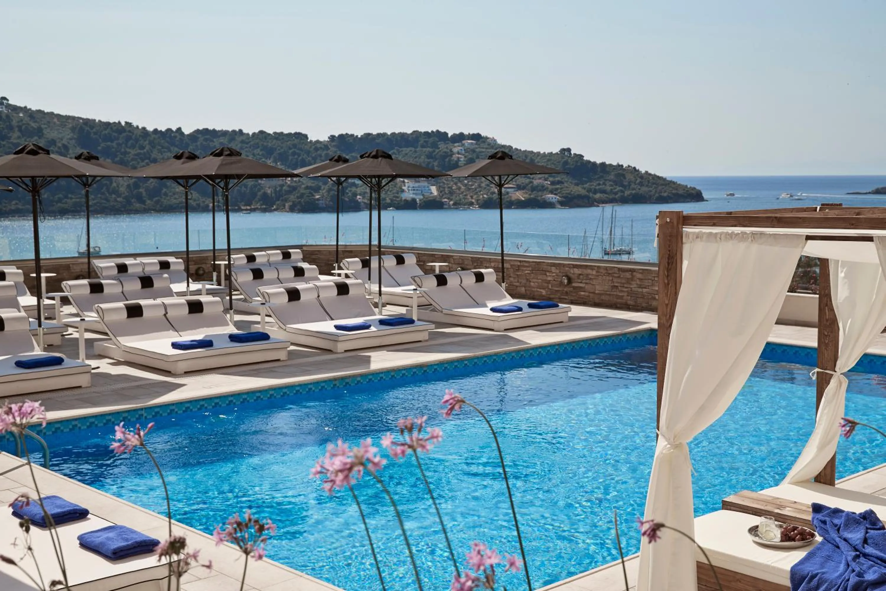 Swimming pool in Skiathos Living