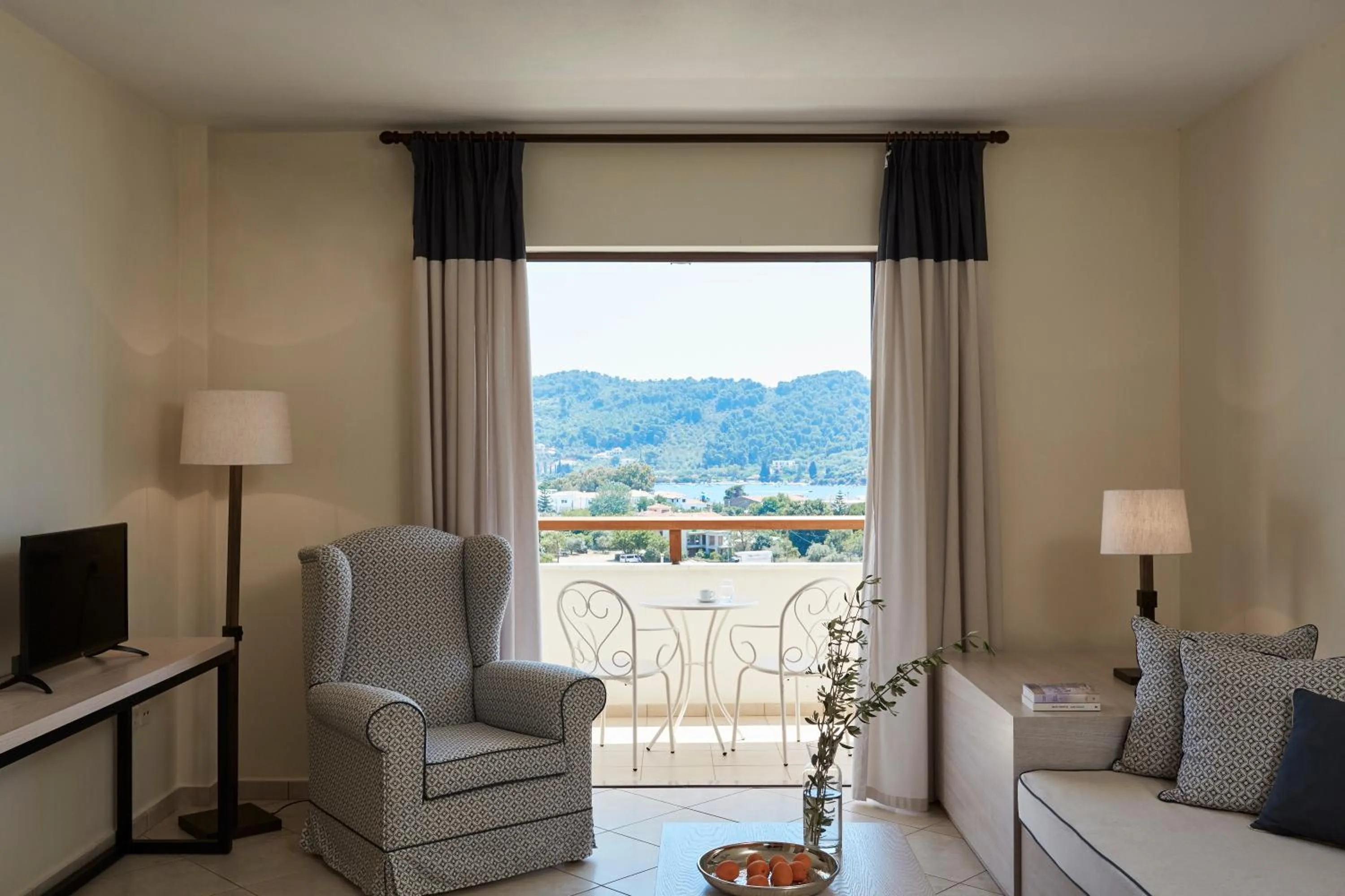 Living room in Skiathos Living