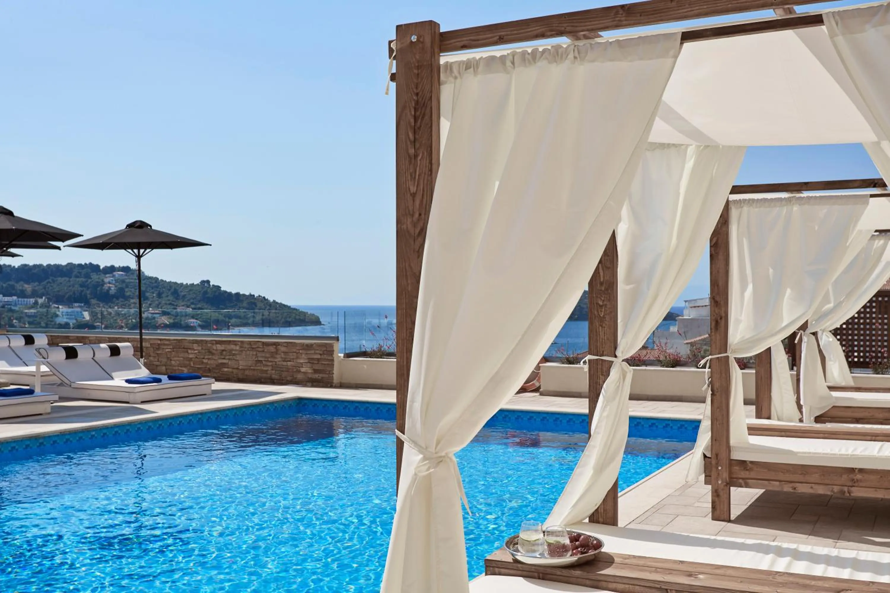 Swimming pool in Skiathos Living