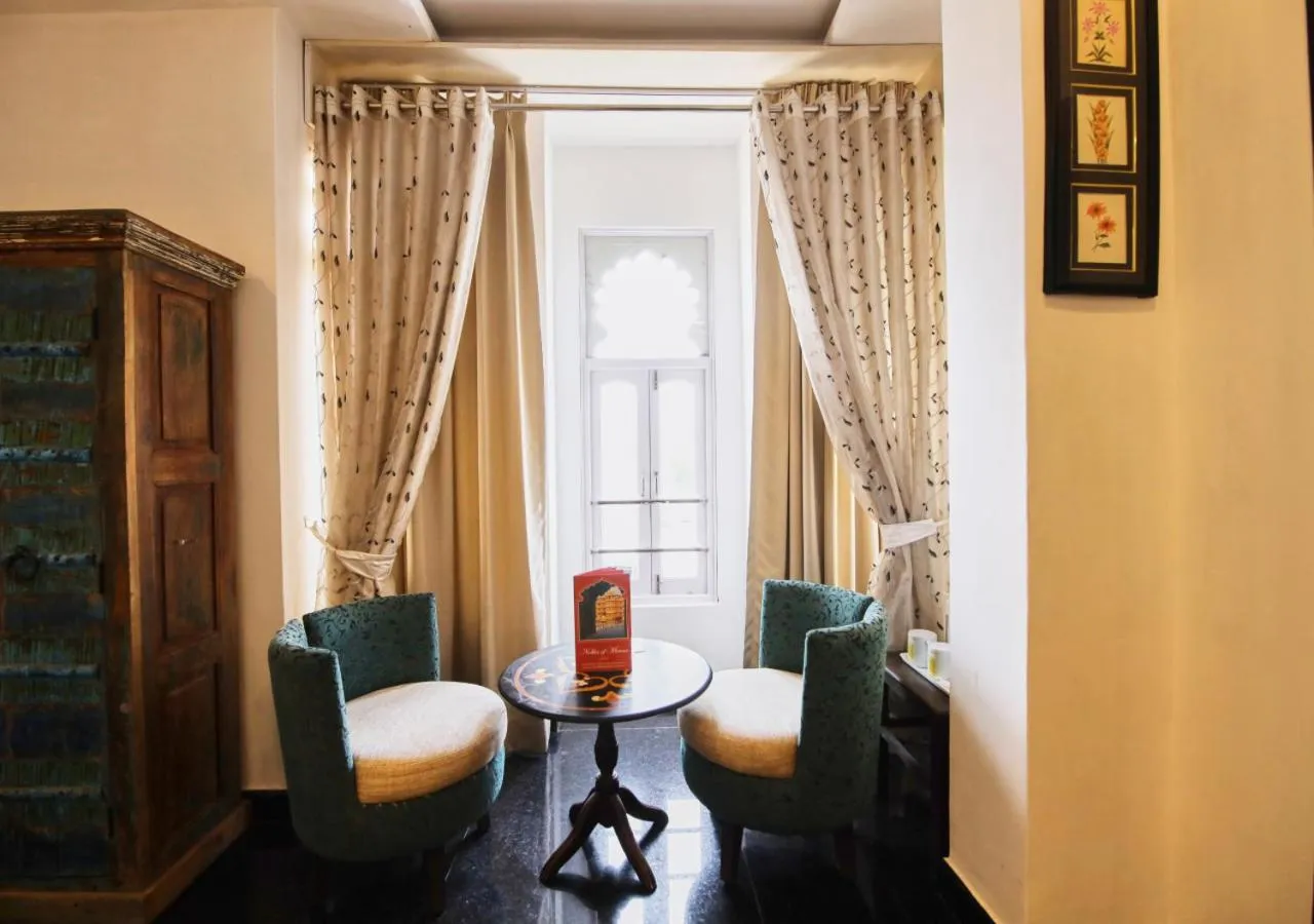 Seating area in Bloom Boutique l Lake Pichola