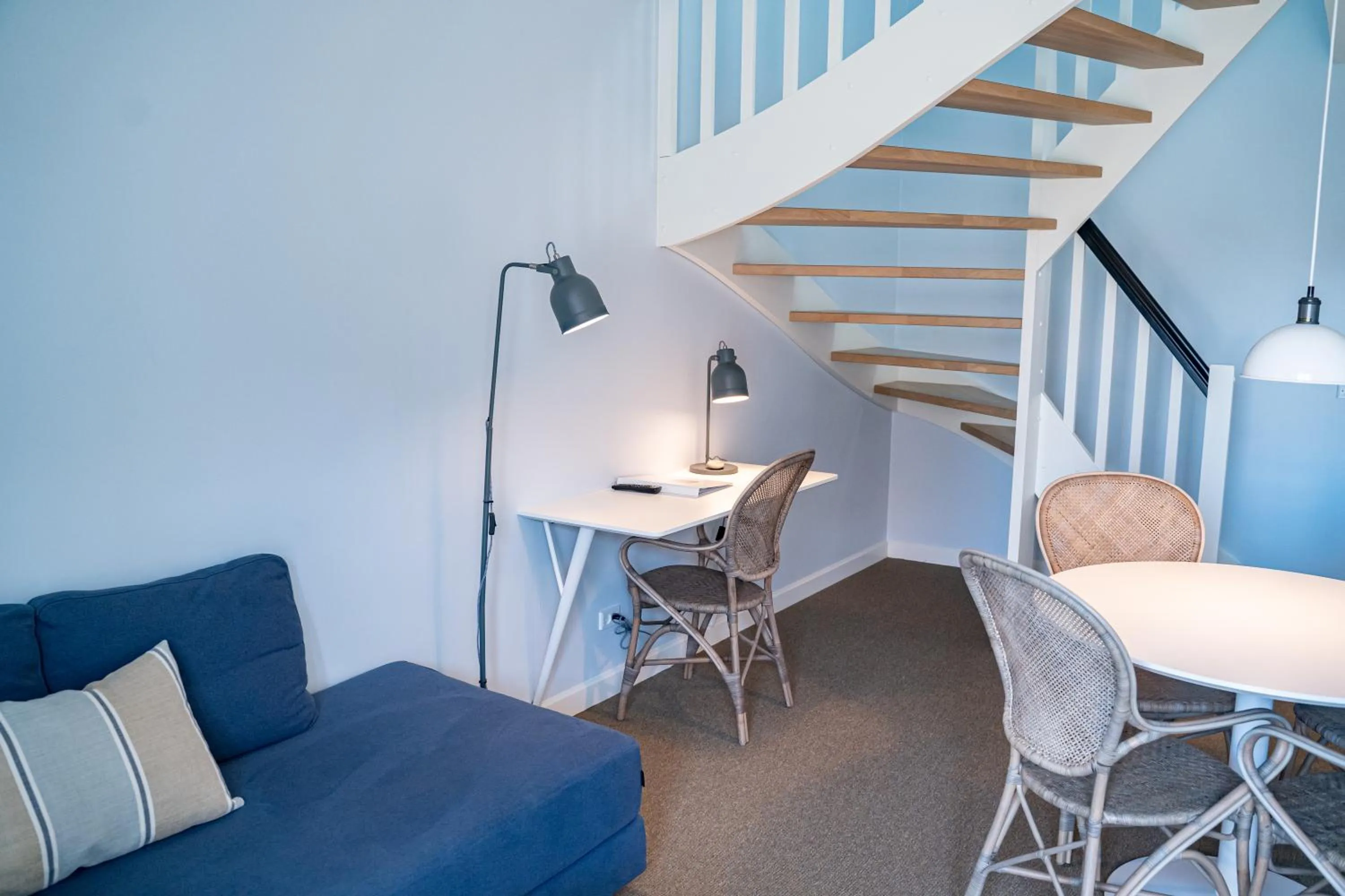 Seating area in Hotel Marie