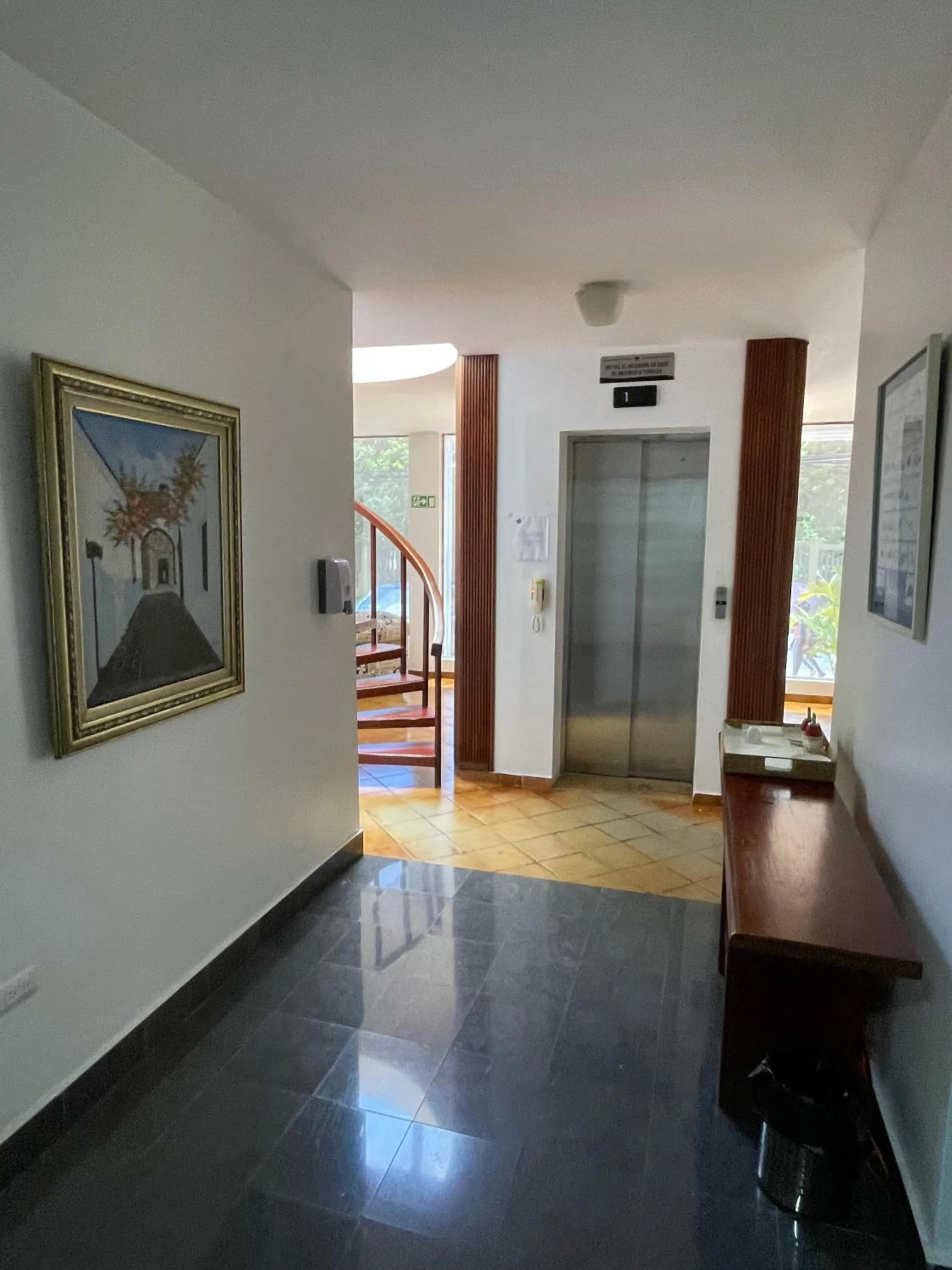 Lobby or reception in Aparta Hotel Plaza del Sol