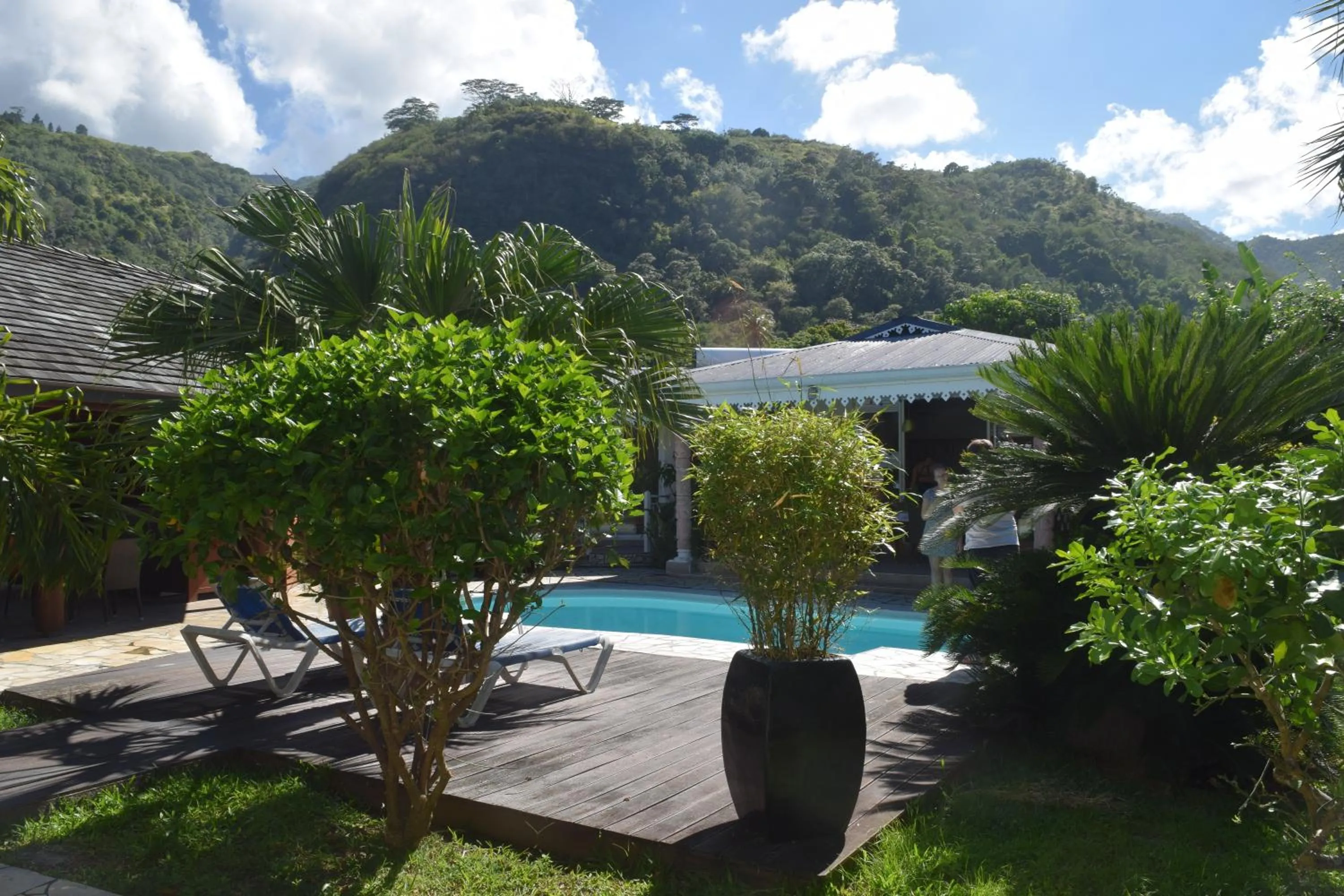 Swimming pool in Relais Fenua