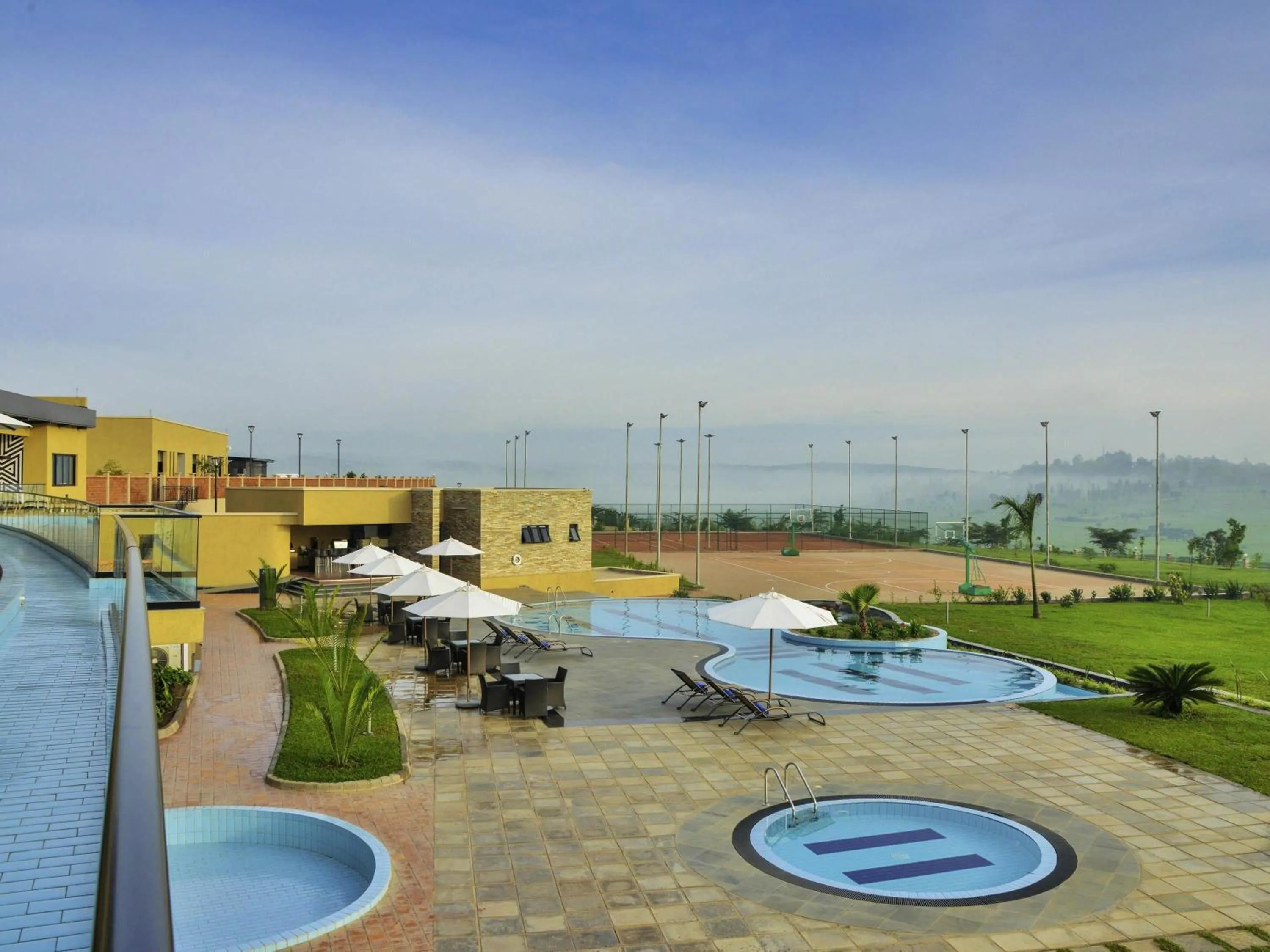 Pool view in EPIC Hotel & Suites