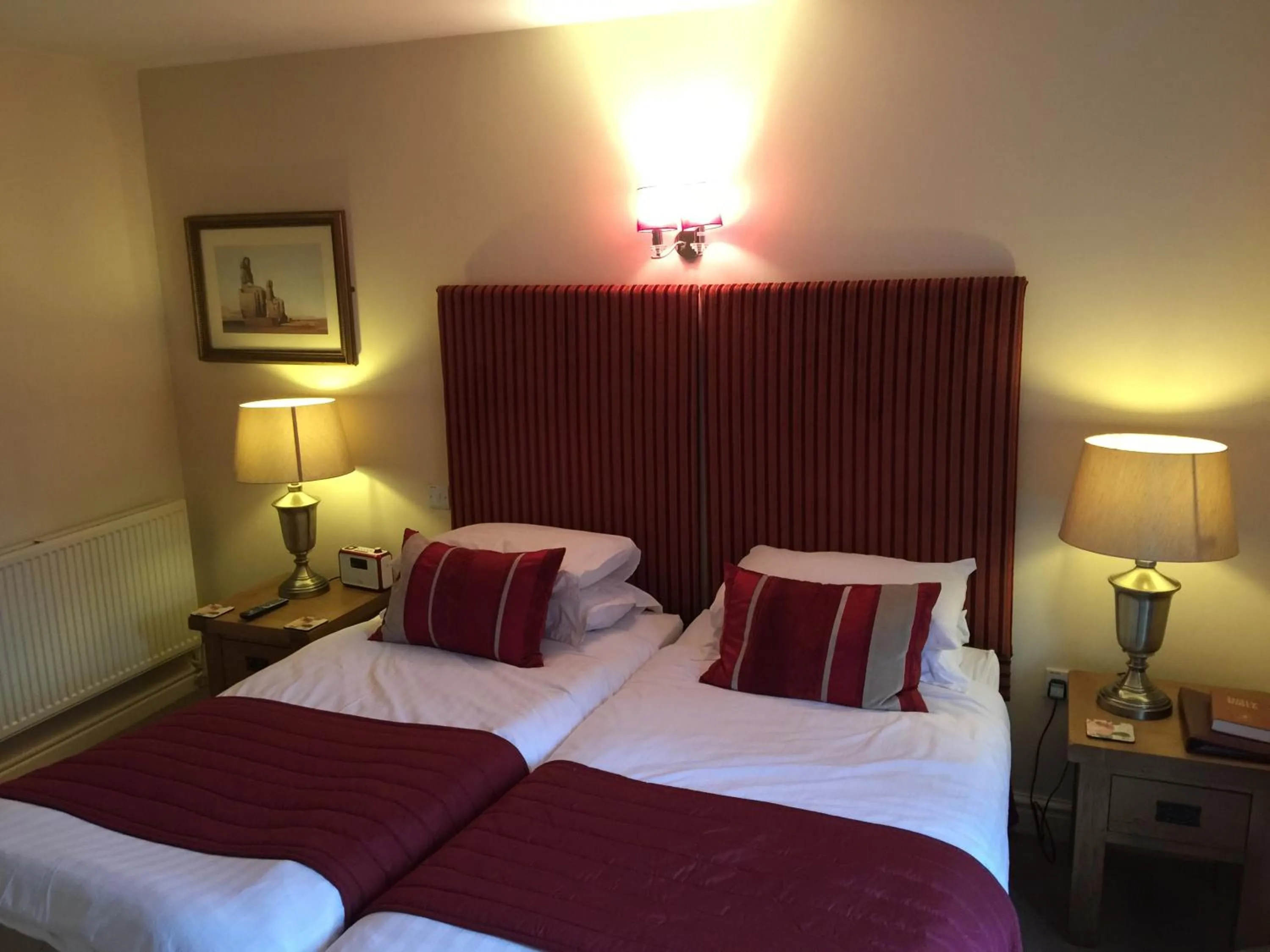 Bed in Clayhanger Guest House