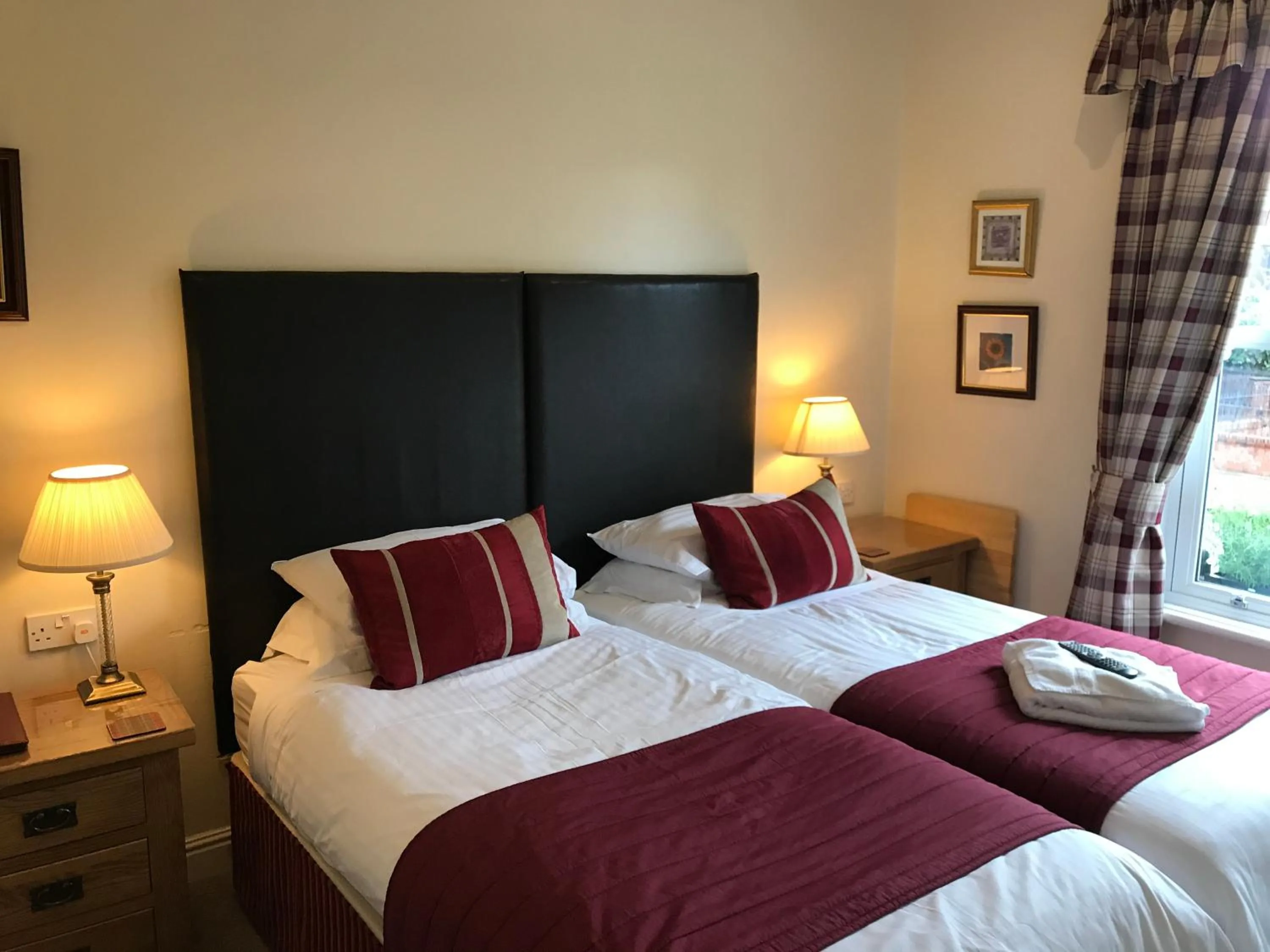 Bed in Clayhanger Guest House