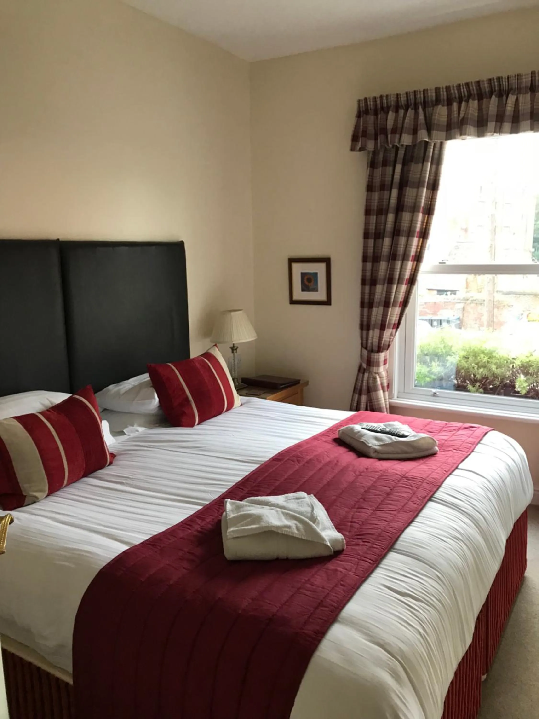 Bed in Clayhanger Guest House
