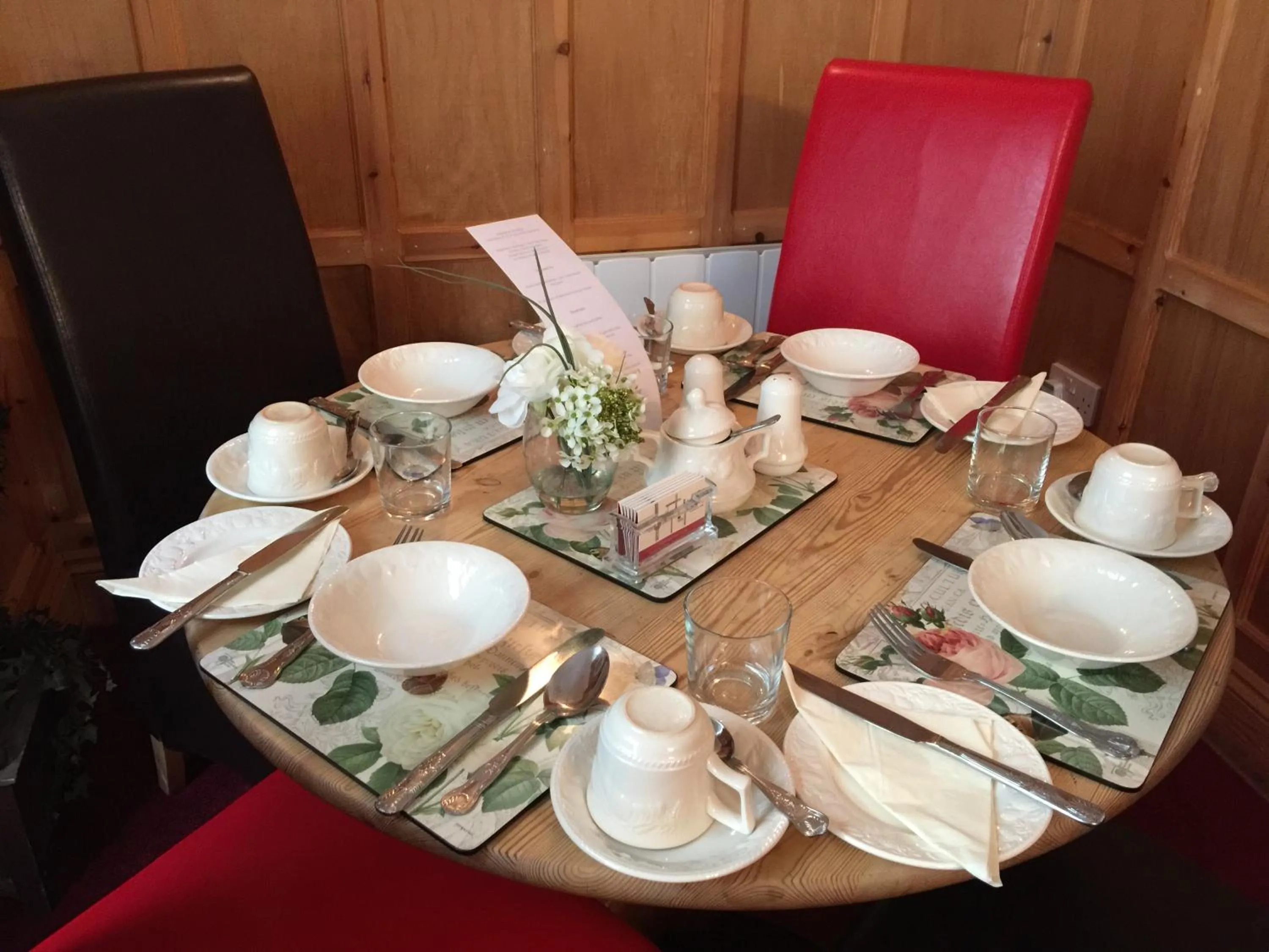 English/Irish breakfast in Clayhanger Guest House