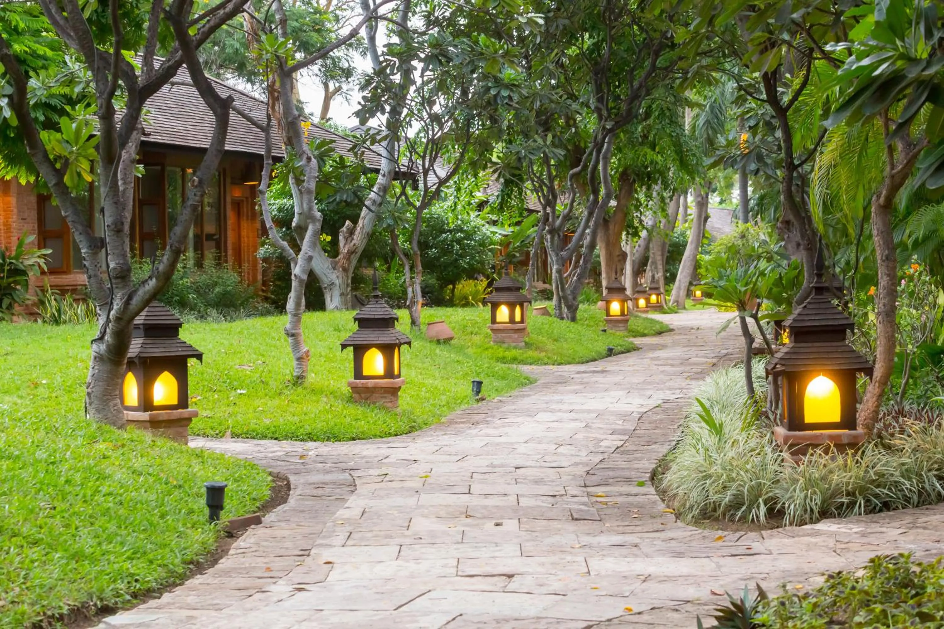 Garden in The Hotel @ Tharabar Gate