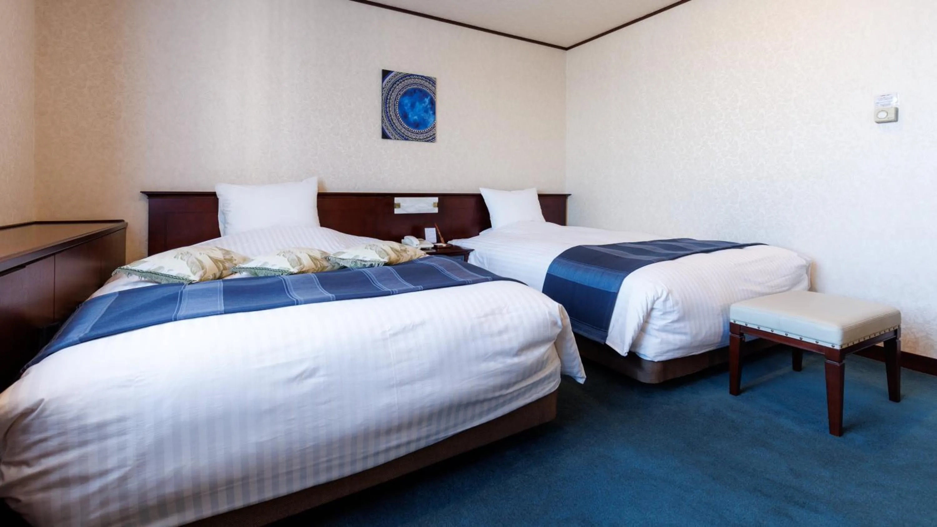 Bed in Tabist Abashiri Central Hotel