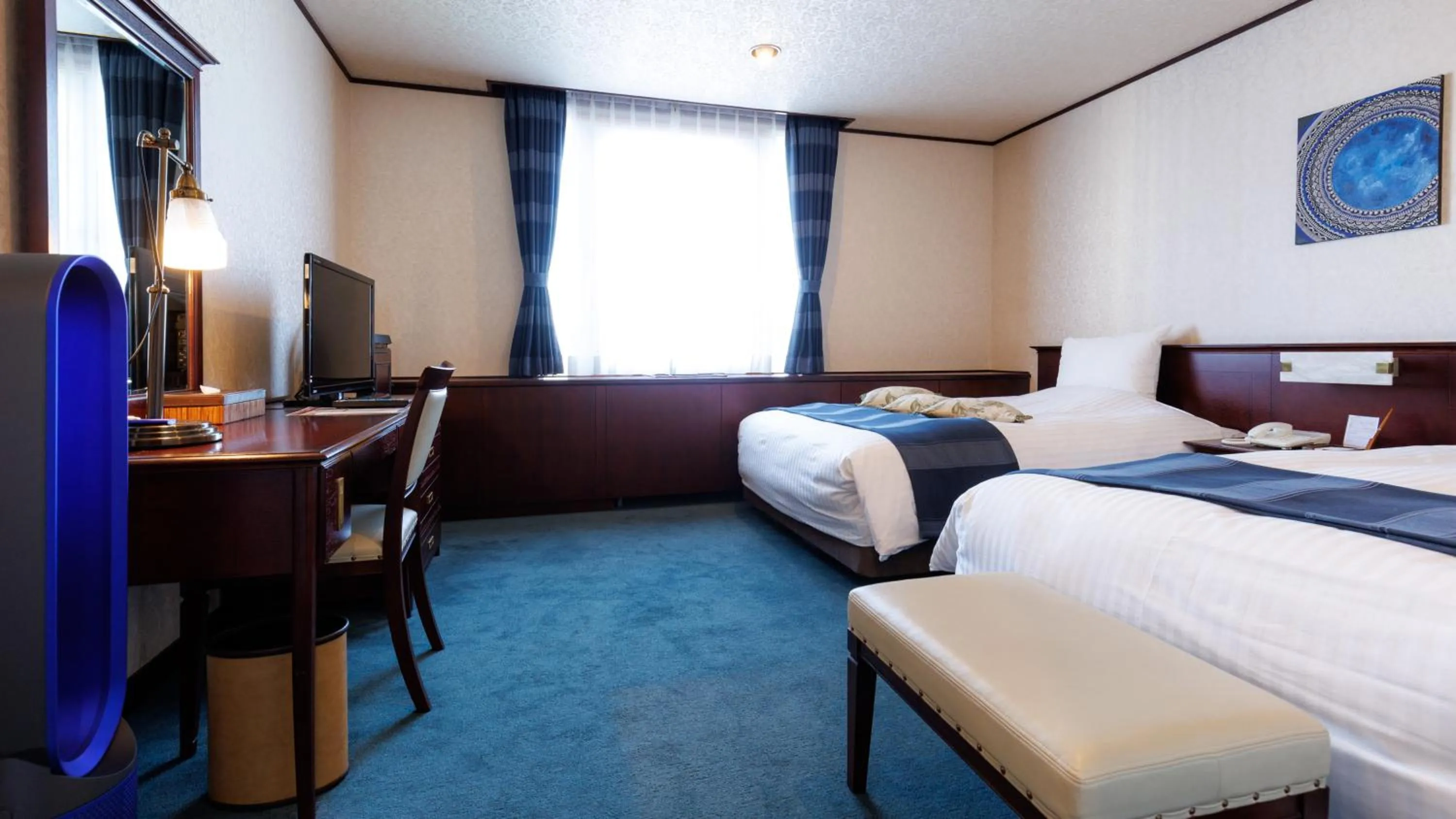 Bed in Tabist Abashiri Central Hotel