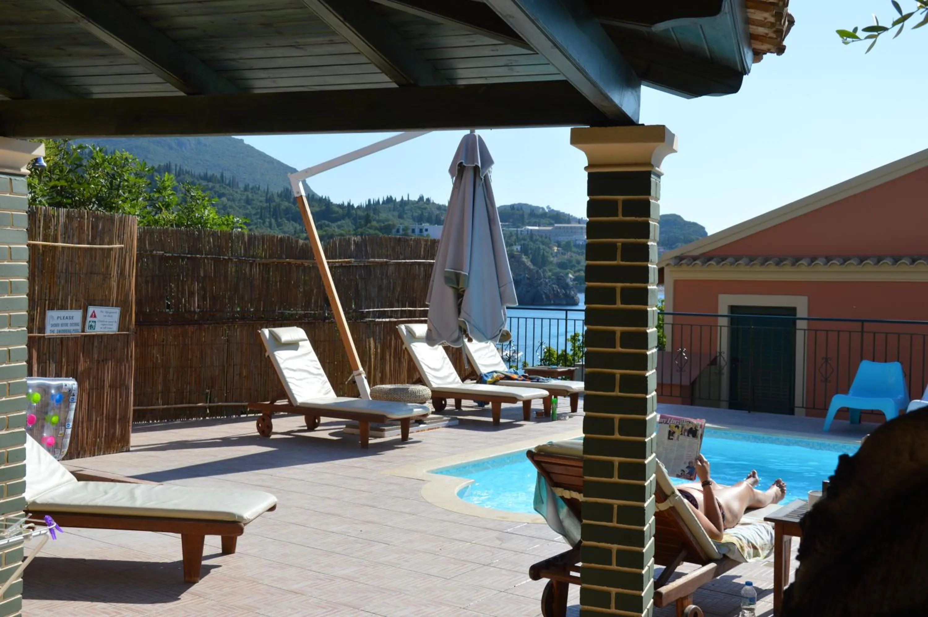 Sea view in Akis Apartments