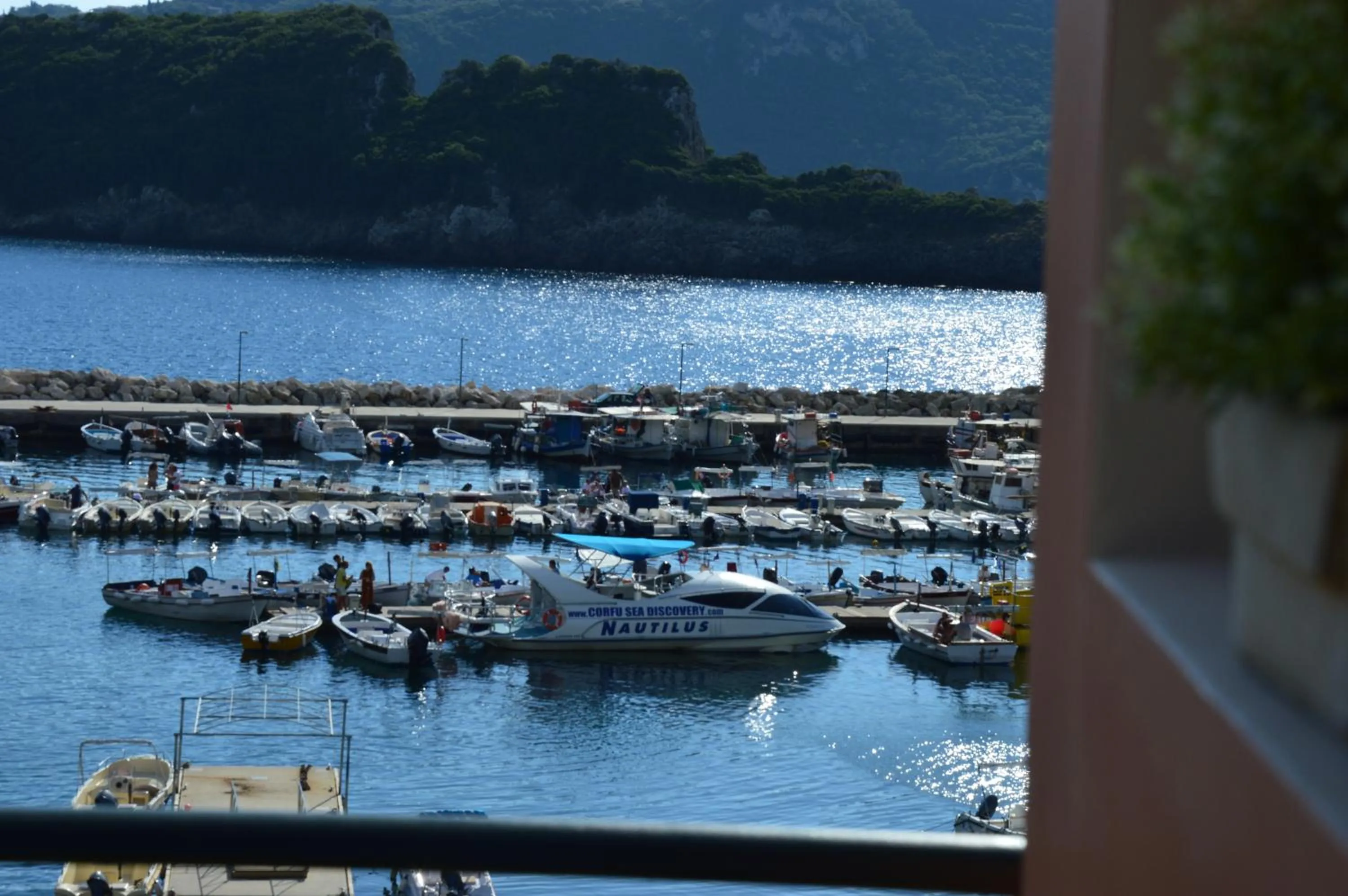 Sea view in Akis Apartments