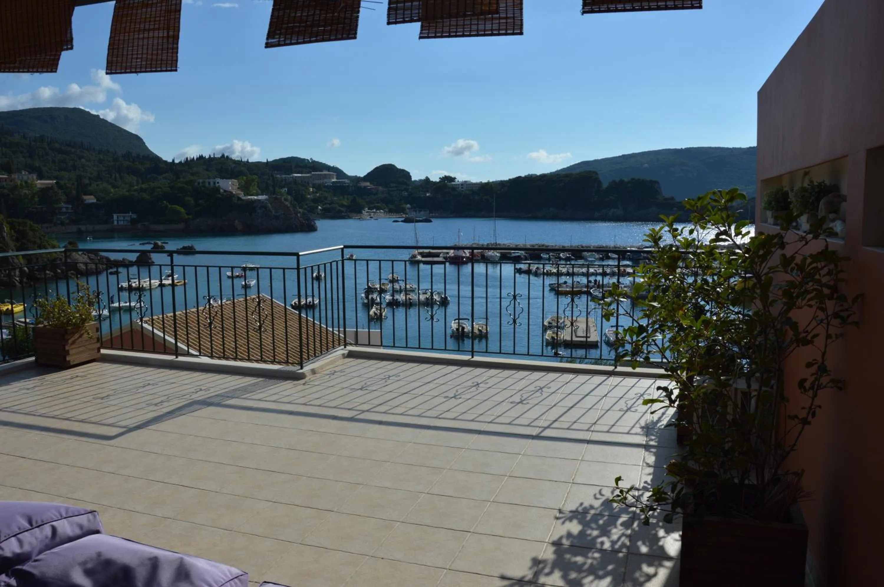 Patio in Akis Apartments