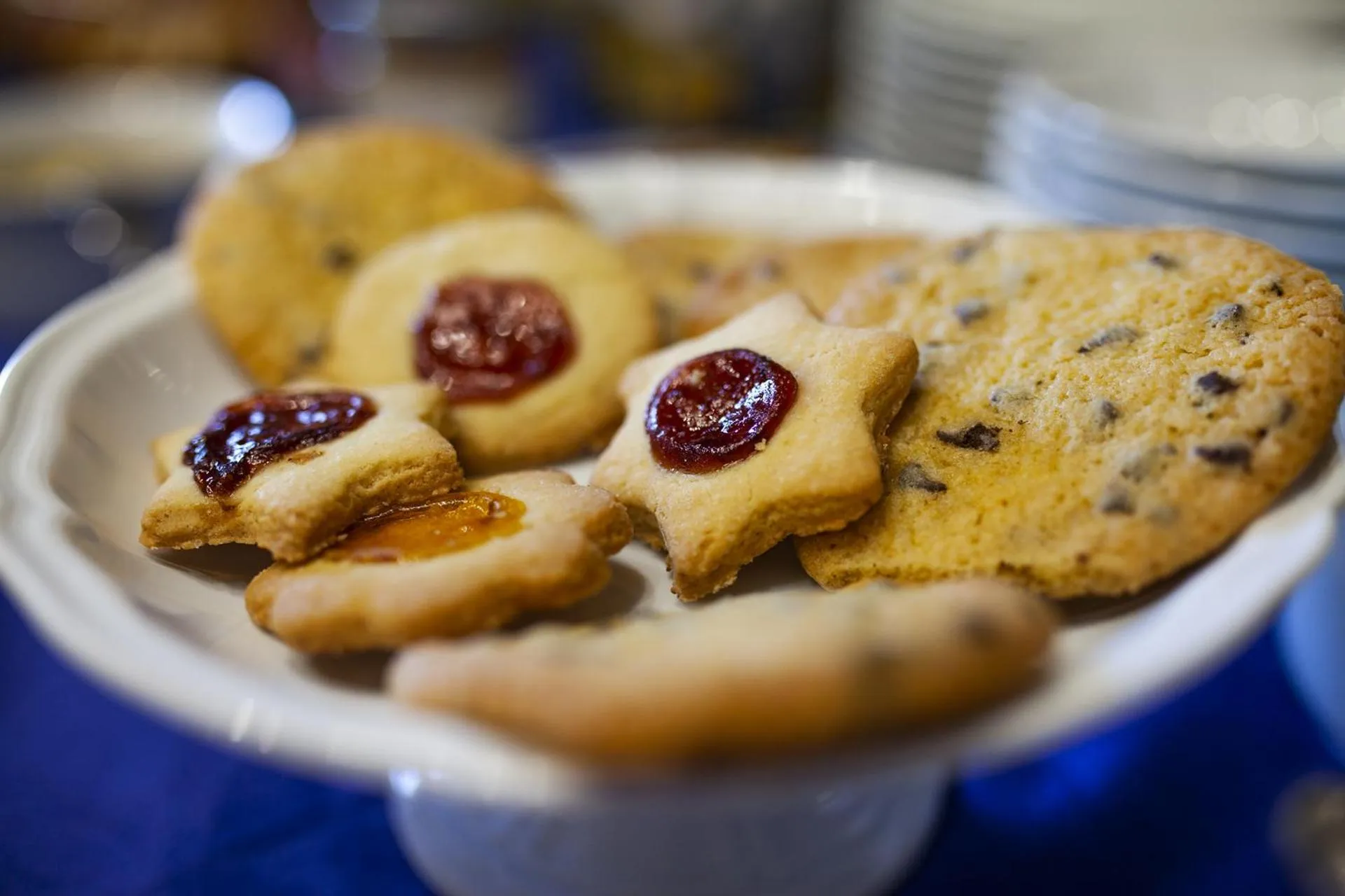 Buffet breakfast in Villa Moorings