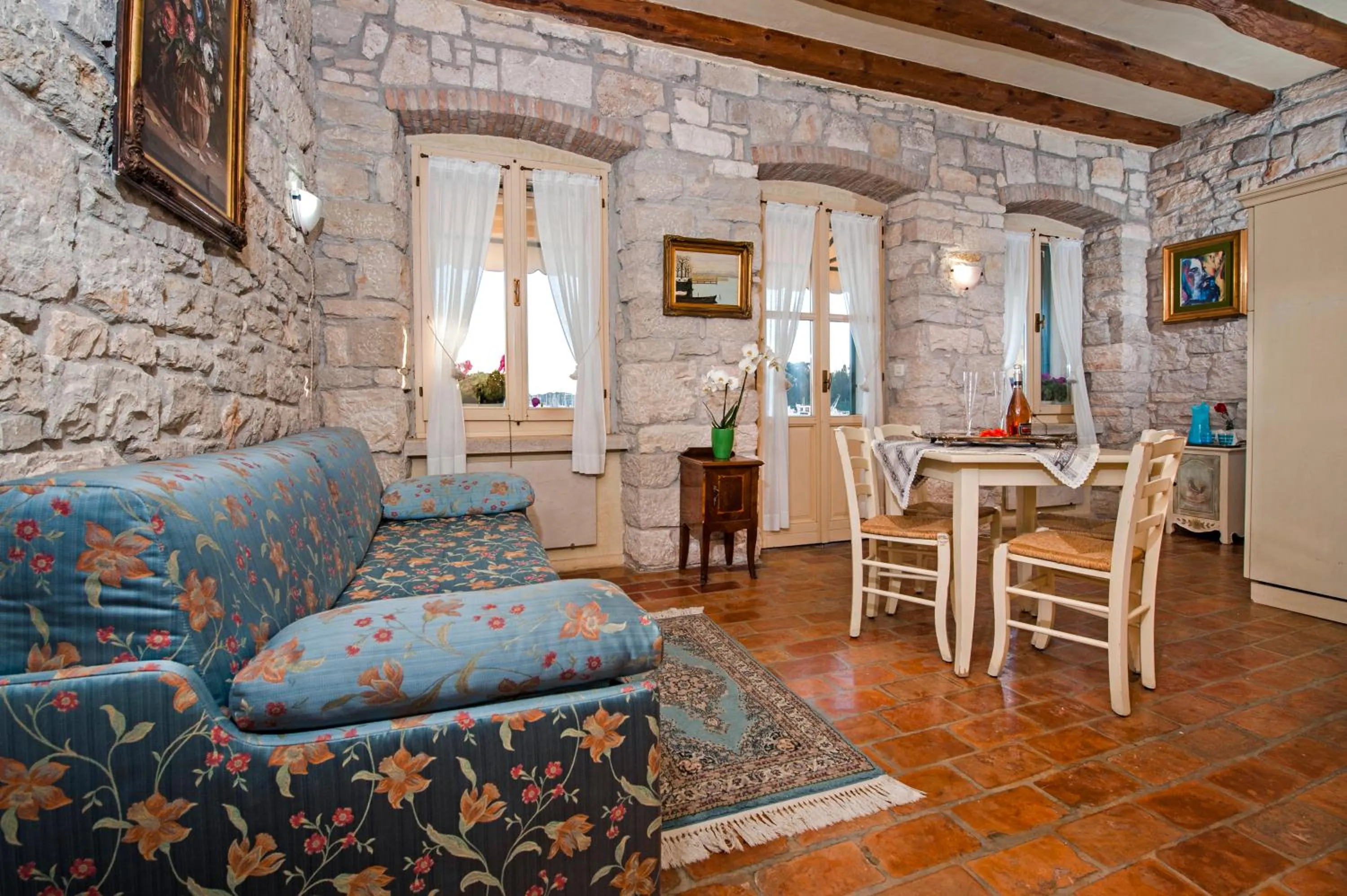 Living room in Residence PORTA ANTICA Centro Storico