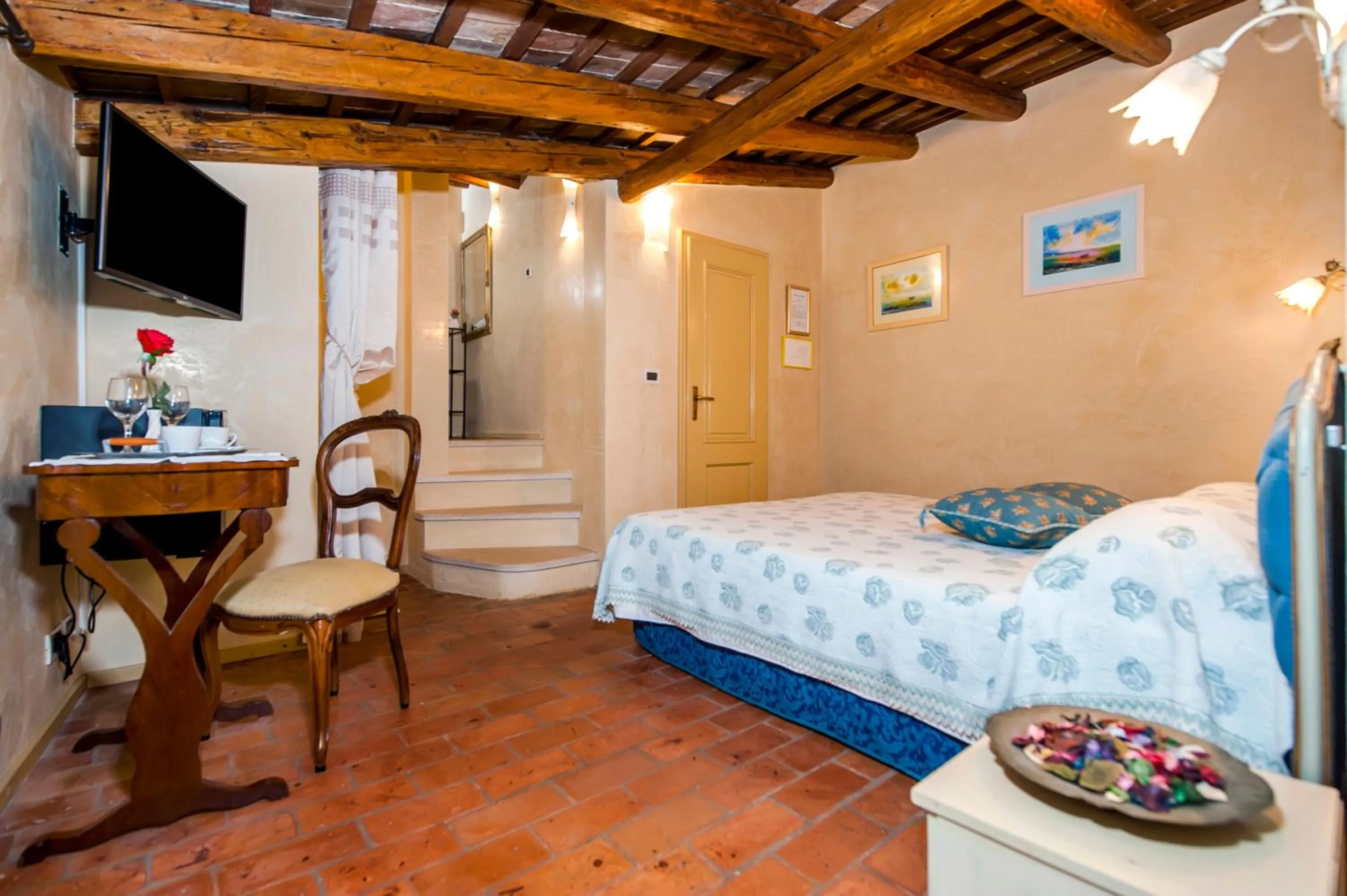 Bedroom, Bed in Residence PORTA ANTICA Centro Storico