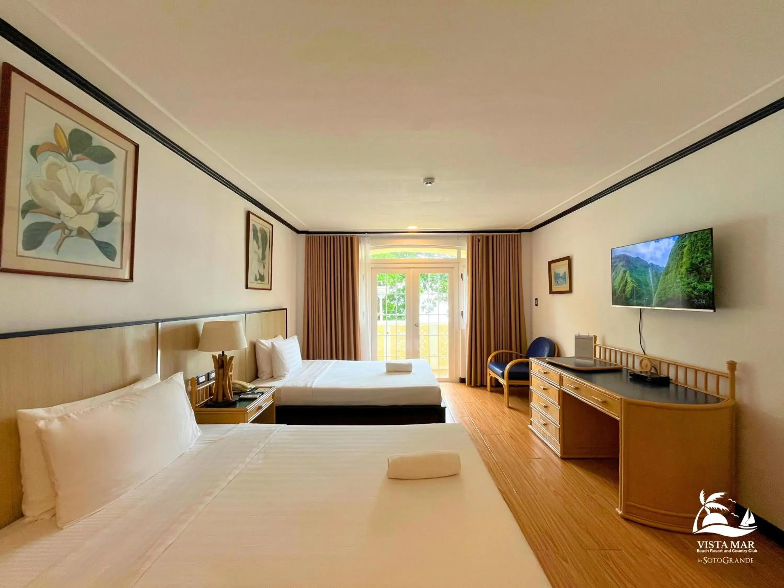 Standard Twin Room in Vista Mar Beach Resort & Country Club Standard Twin Room in Vista Mar Beach Resort & Country Club