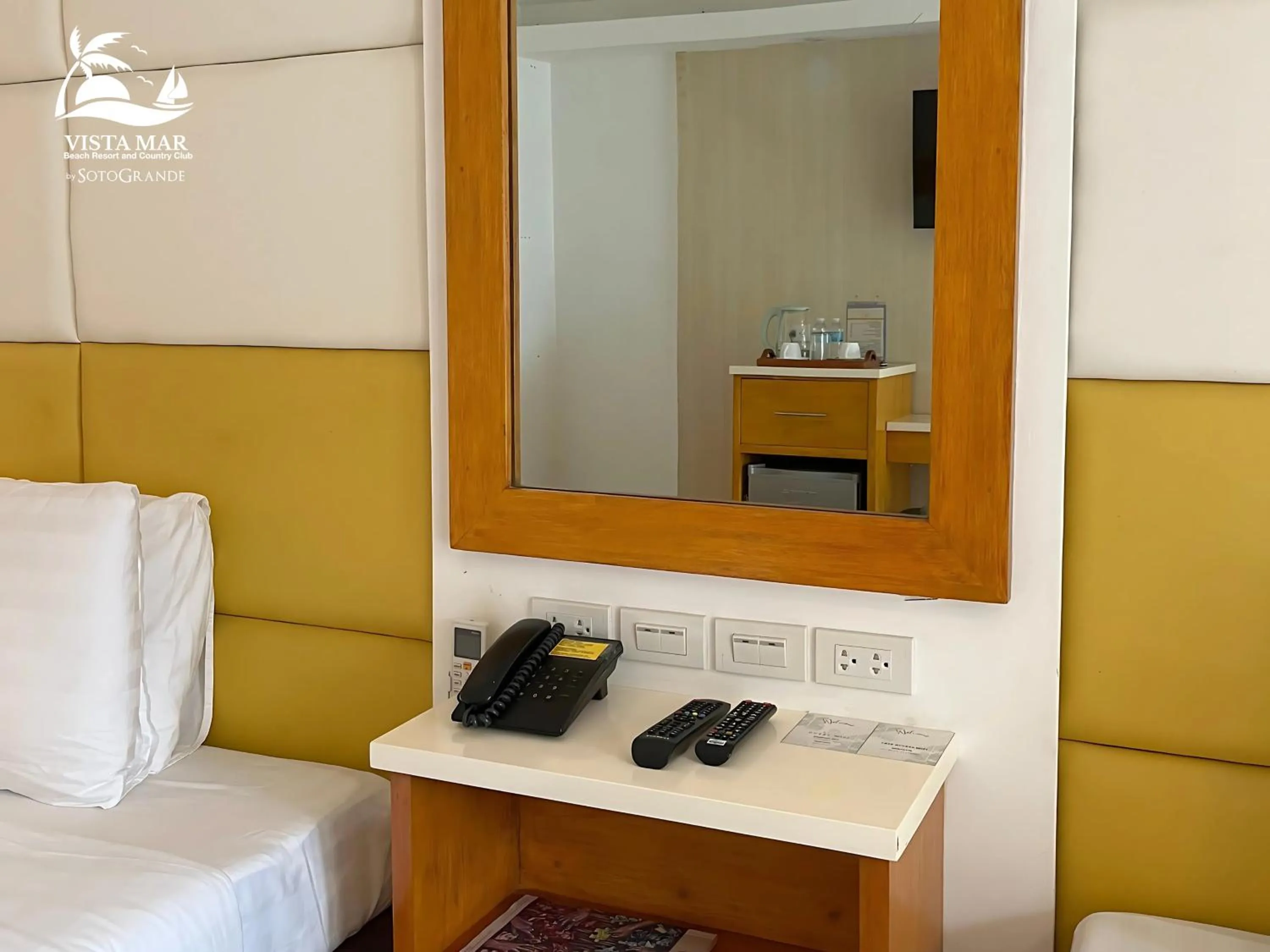 Bed in Vista Mar Beach Resort & Country Club