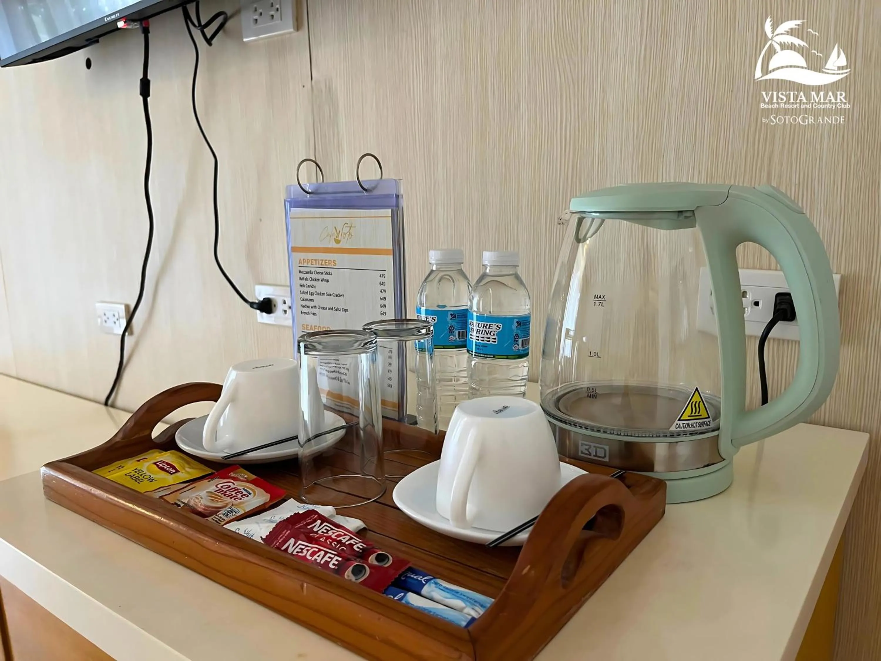 Coffee/tea facilities in Vista Mar Beach Resort & Country Club