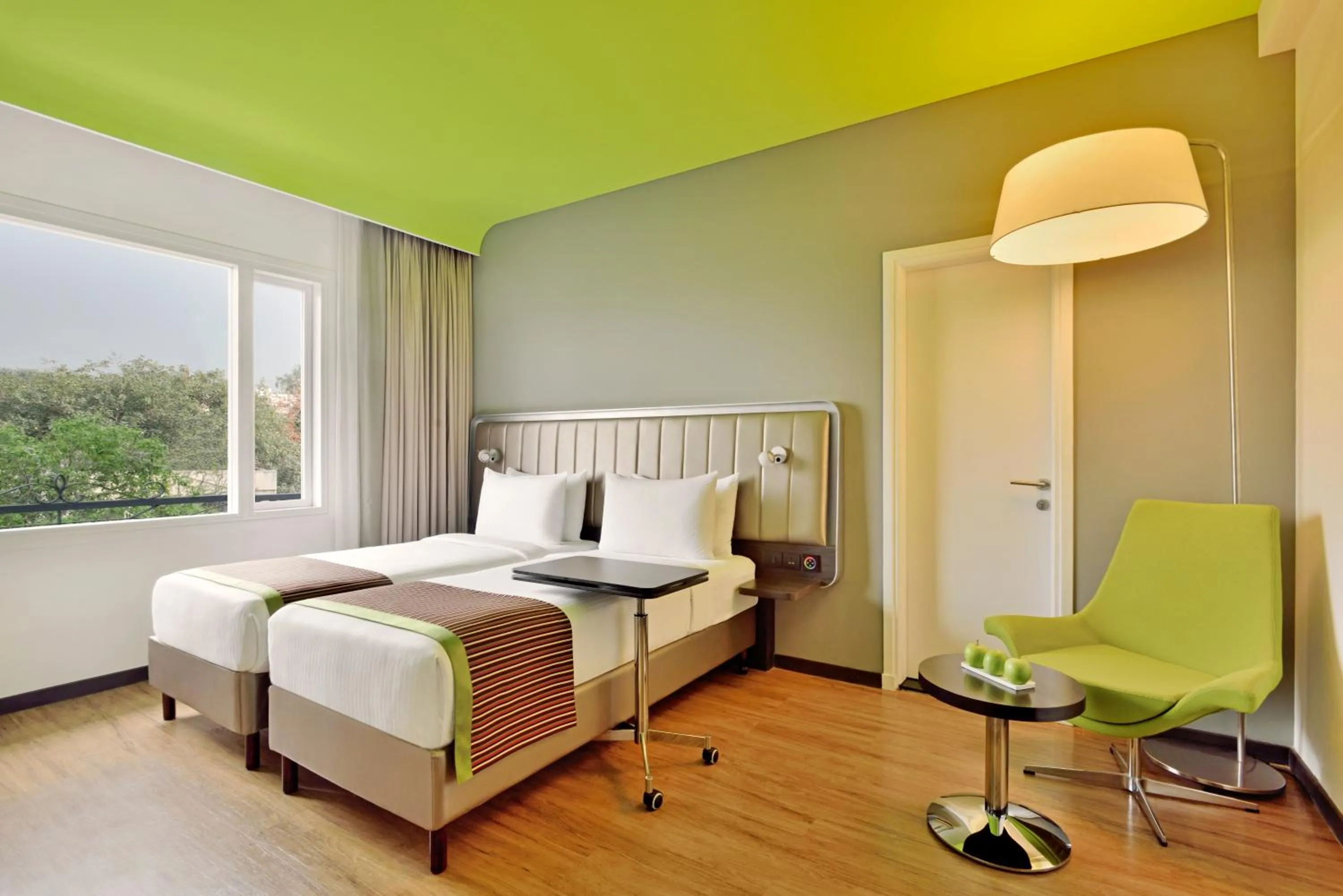 City view, Bed in Park Inn by Radisson,South Delhi