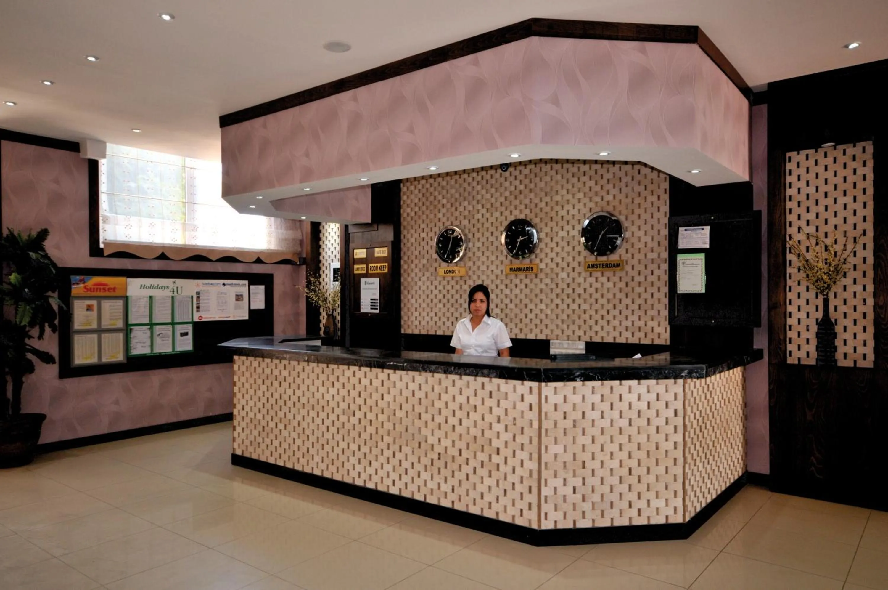 Lobby or reception in Epic Hotel