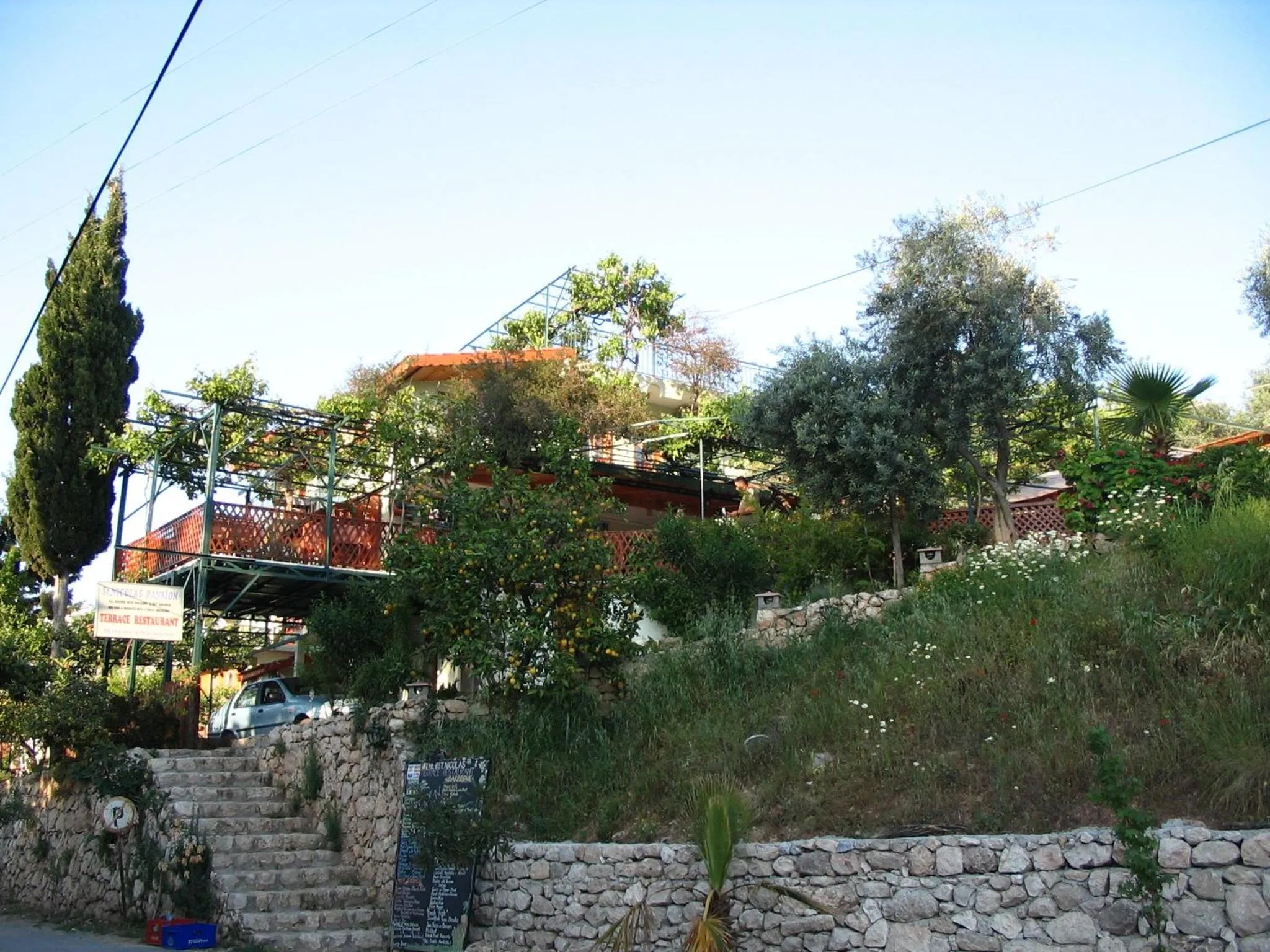 Balcony/Terrace in St. Nicholas Pension