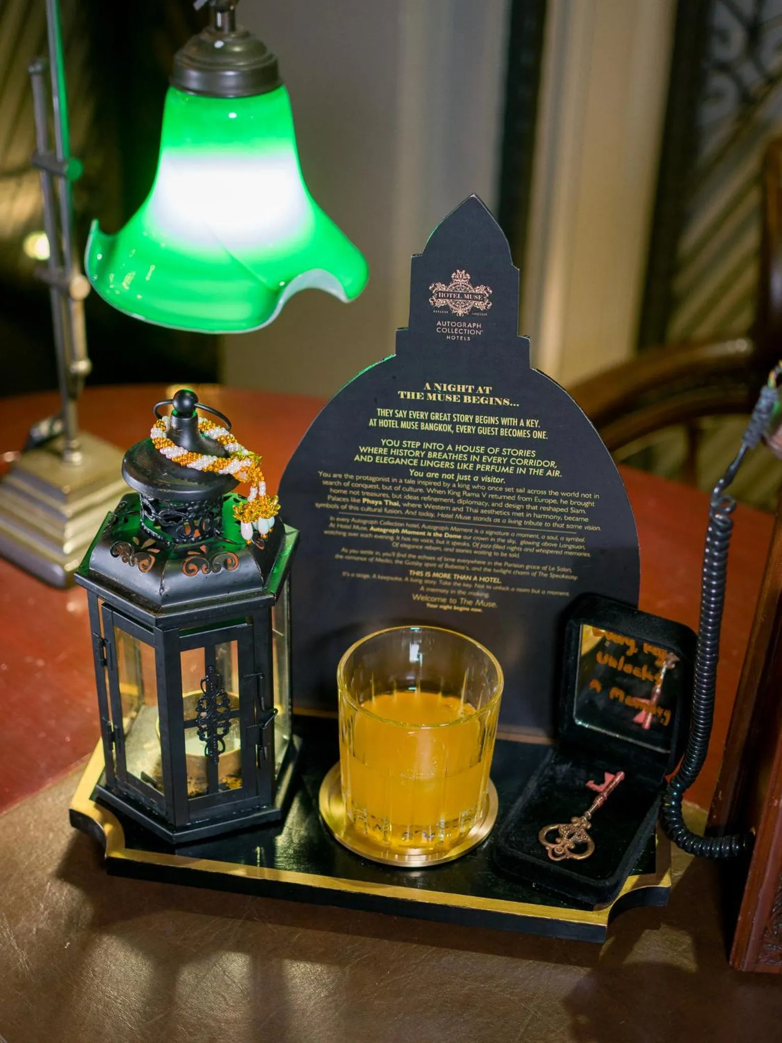 Drinks in Hotel Muse Bangkok, Autograph Collection by Marriott