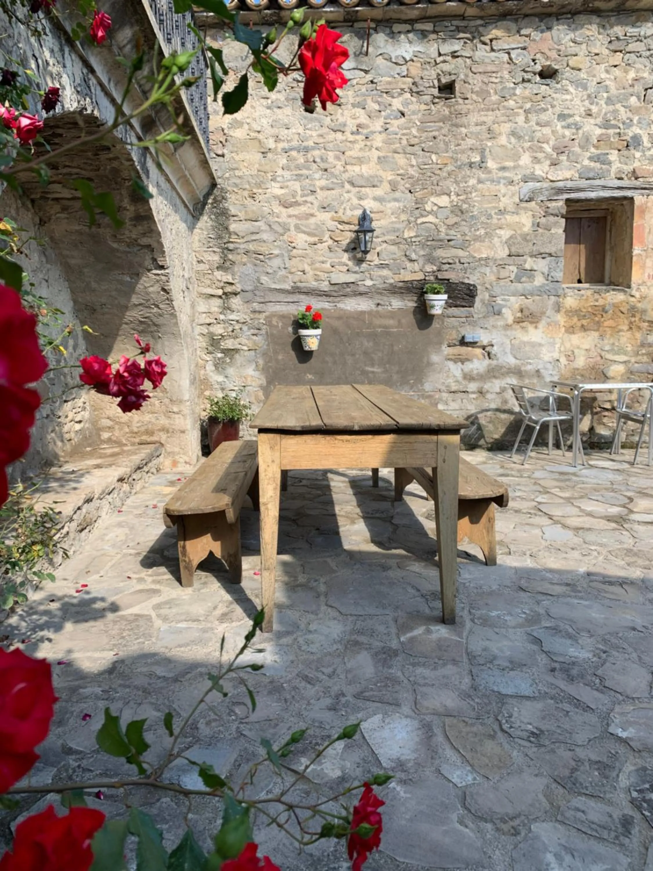 Patio in Casa Lascorz