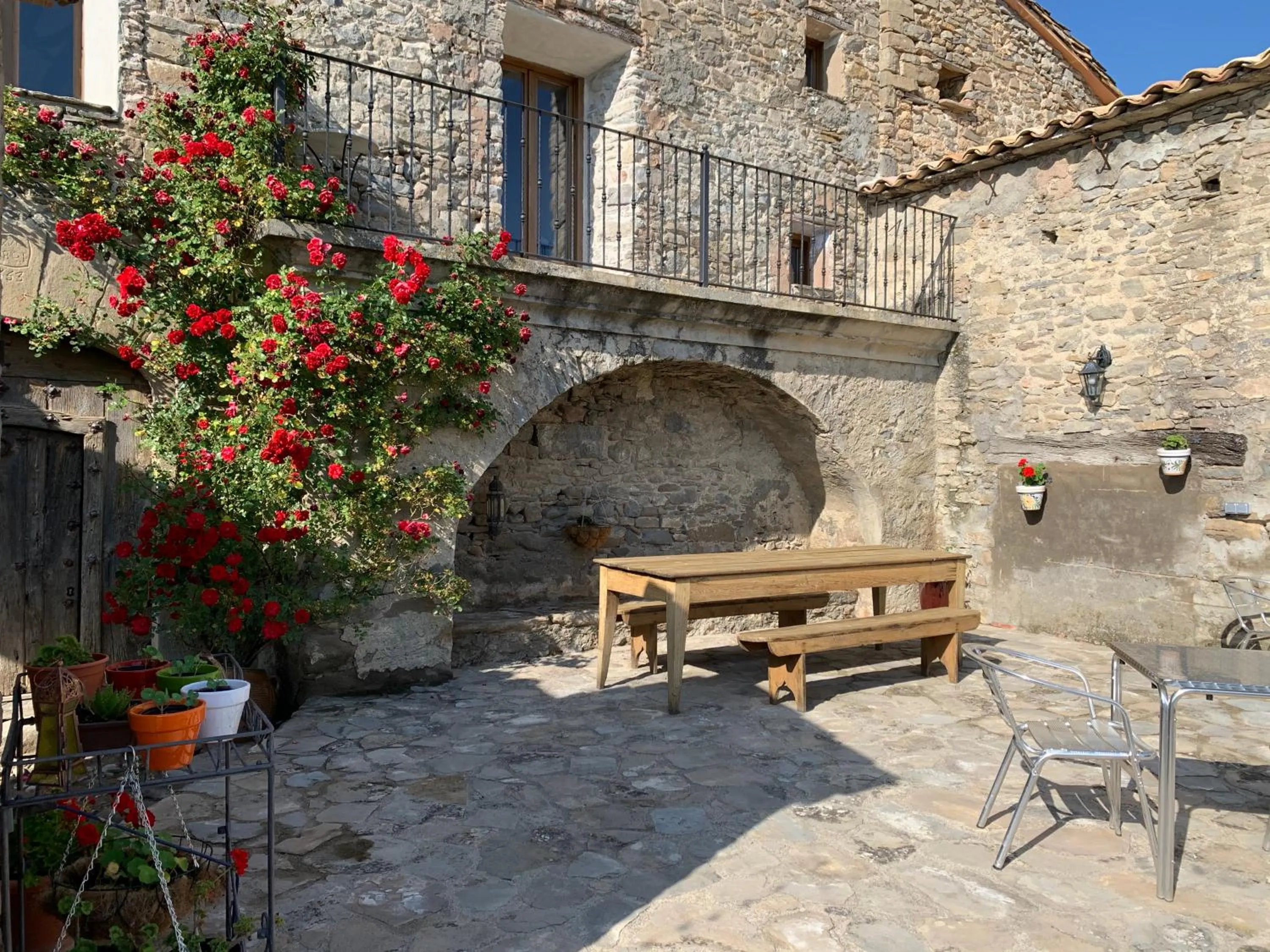Patio in Casa Lascorz