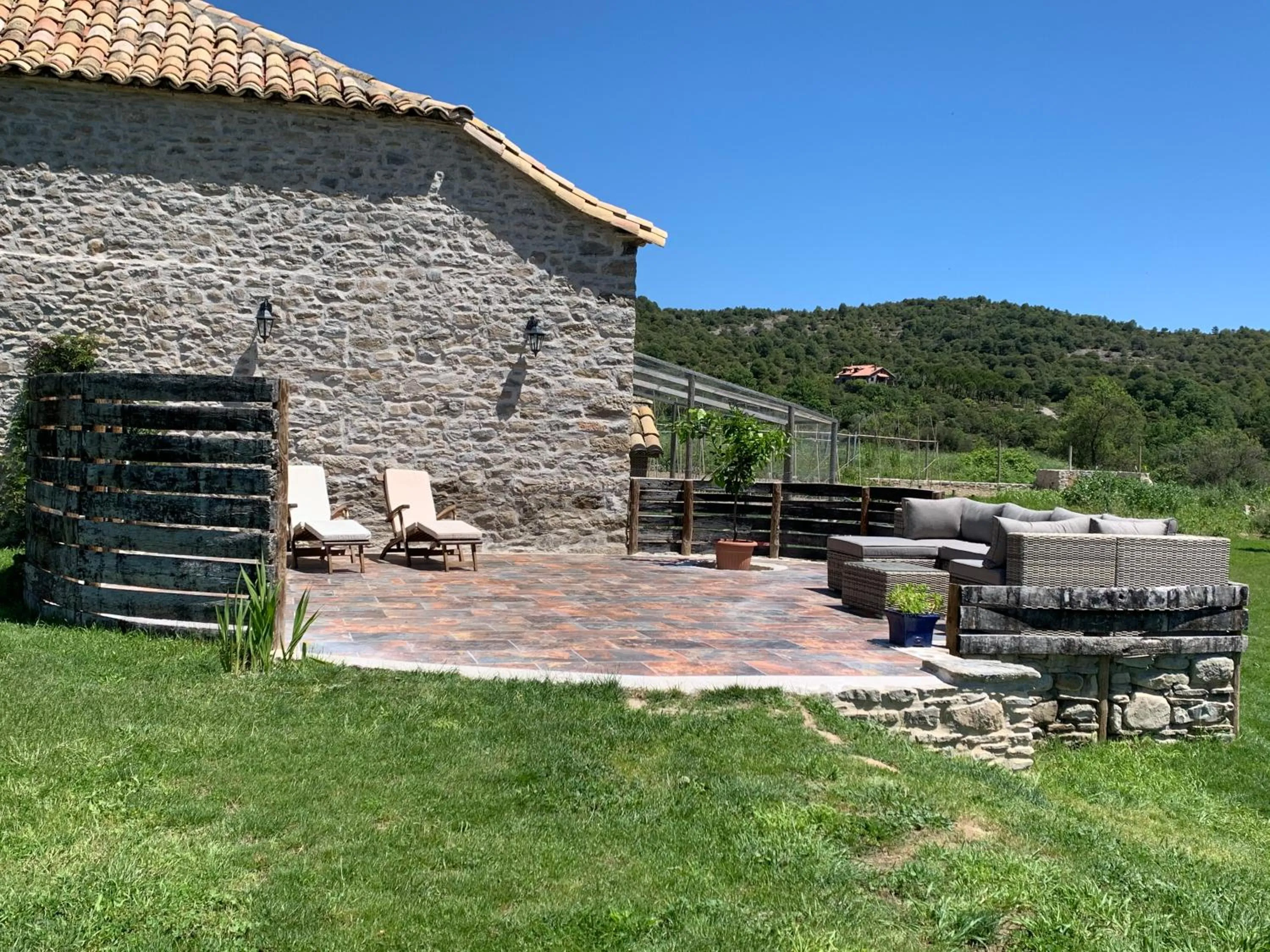 Patio in Casa Lascorz
