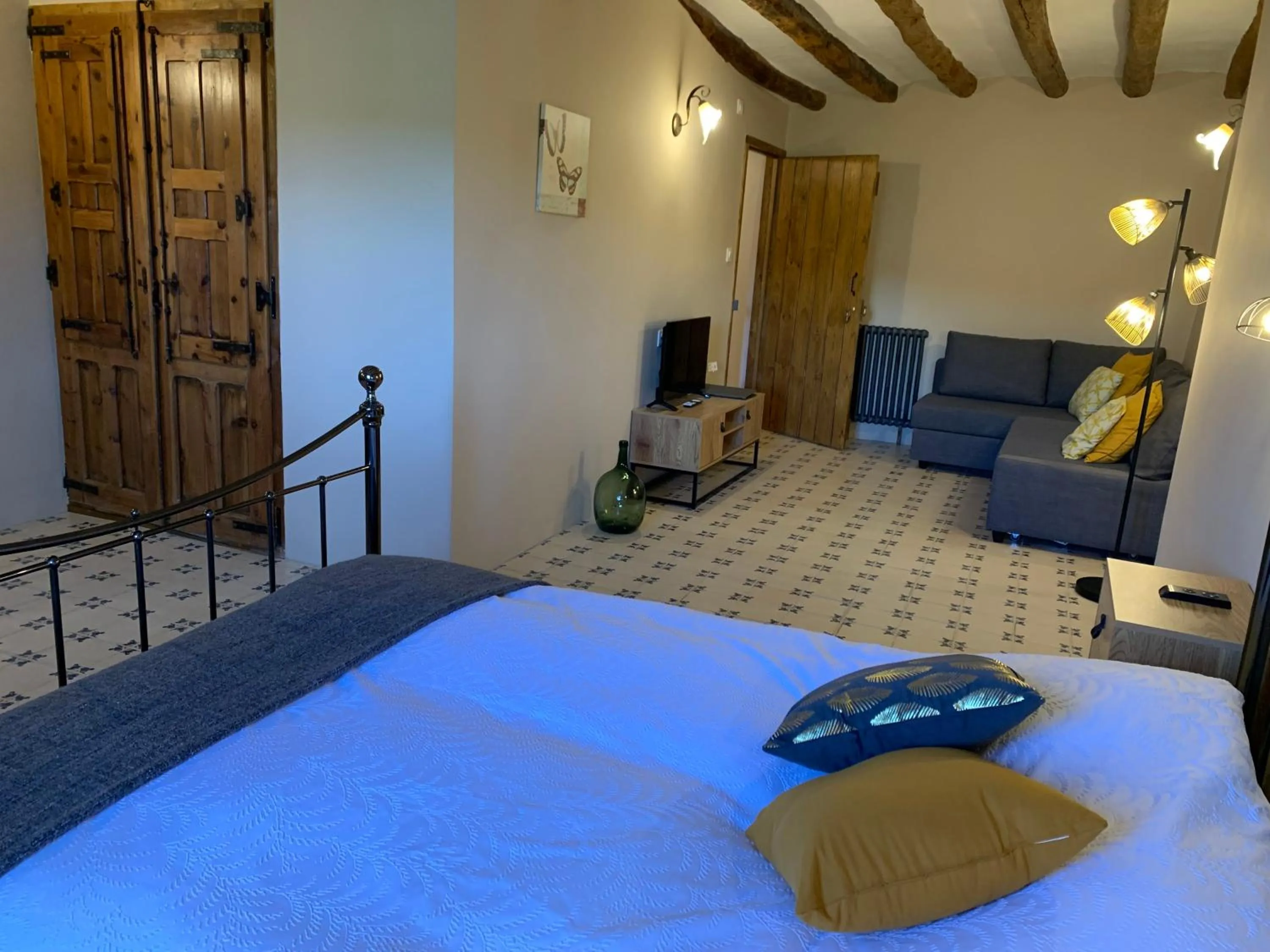 Bedroom, Bed in Casa Lascorz