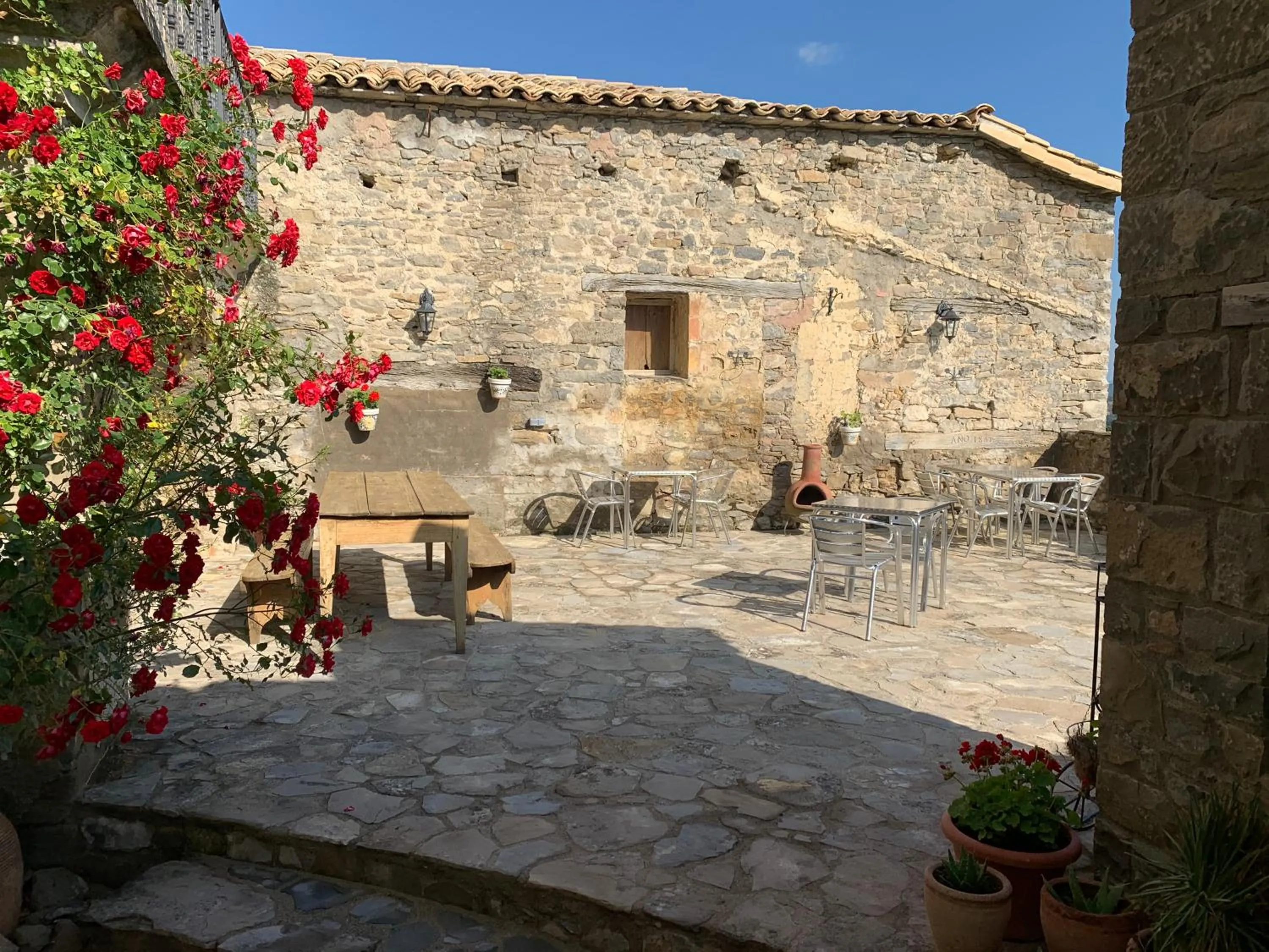 Patio in Casa Lascorz