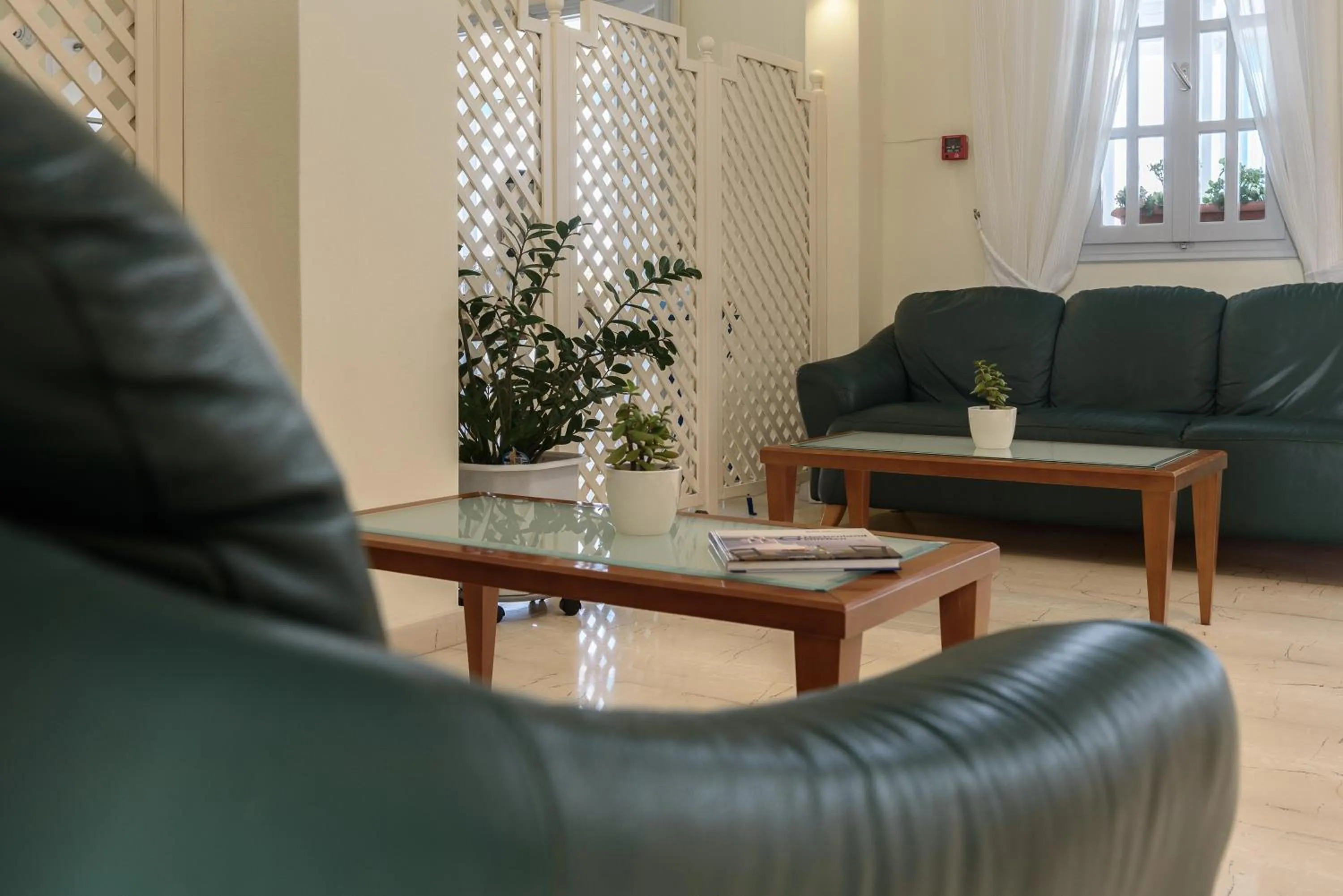 Lobby or reception in Glaros Hotel