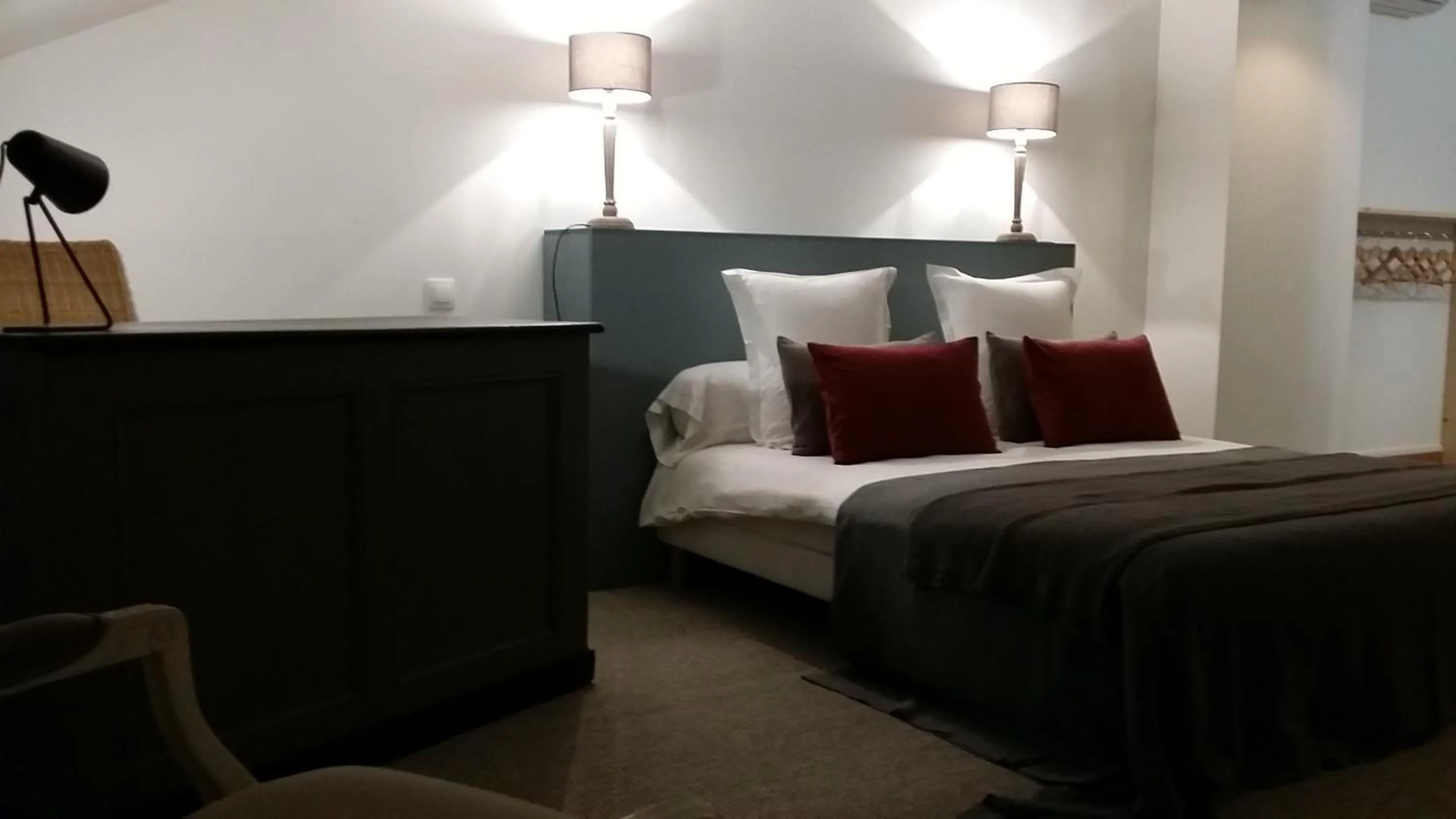 Bed in Maison d'hôtes Villa Richelieu