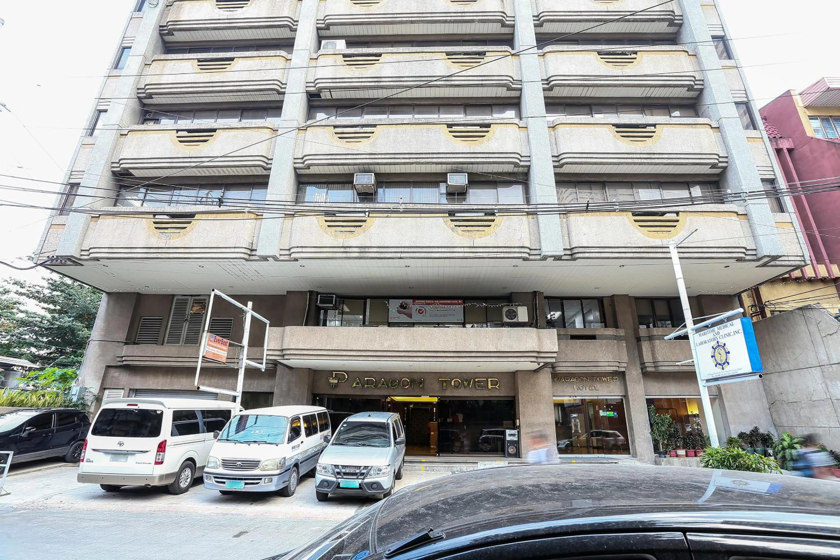 Property building in Paragon Tower Hotel