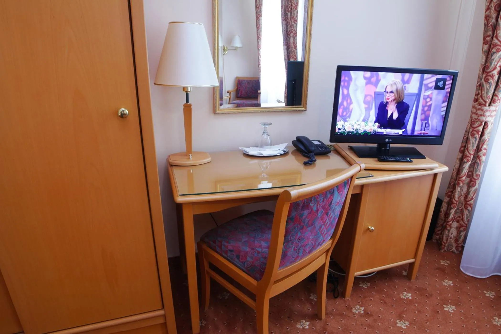 Decorative detail in Hotel Pavlov