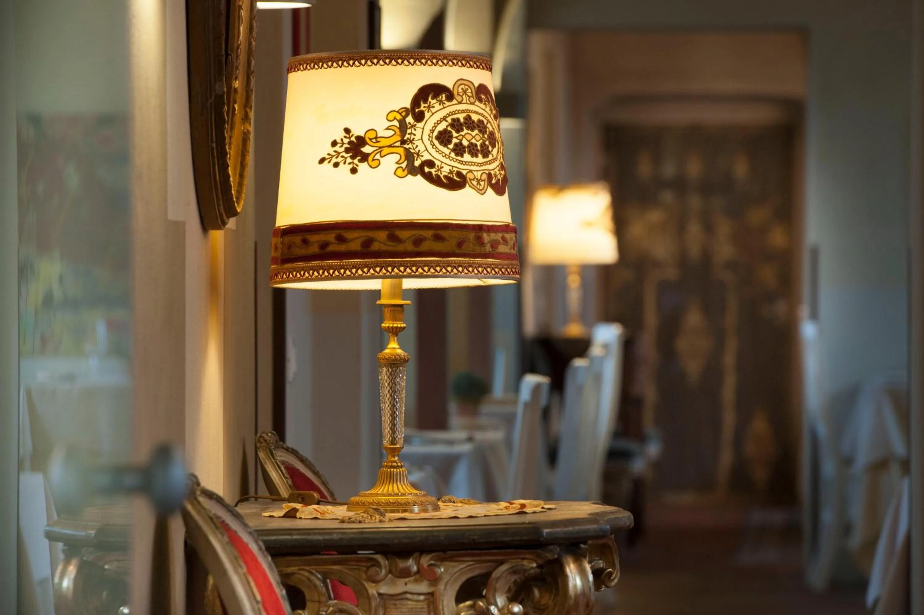 Decorative detail in Hotel Il Campanile