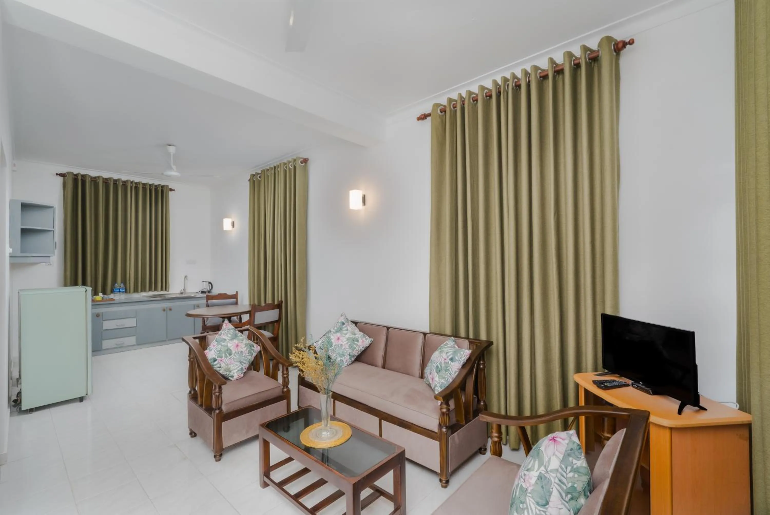 Seating area in Paradise Holiday Village