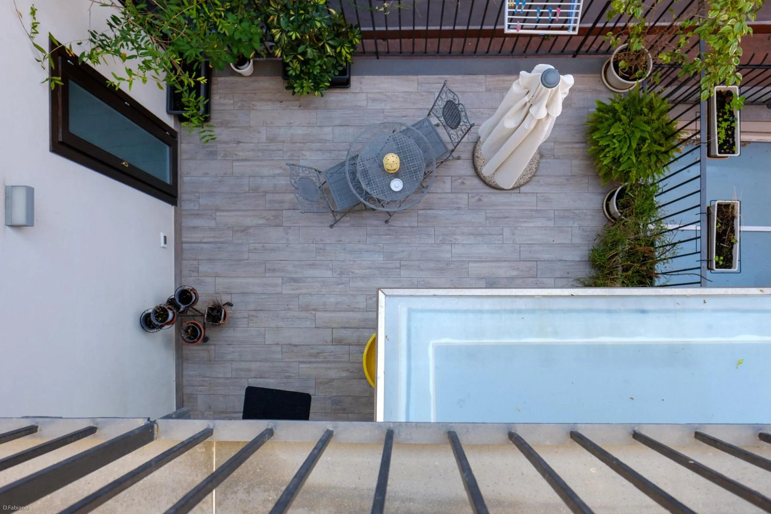 Patio in B&B SEKELES Suites and Spa