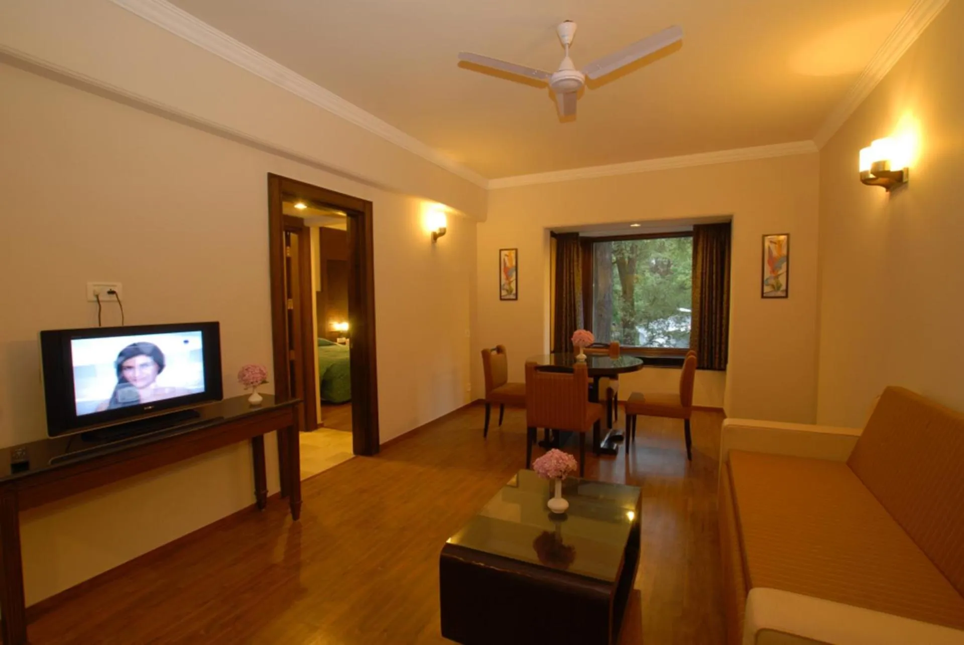 Seating area in Vikram Vintage Inn