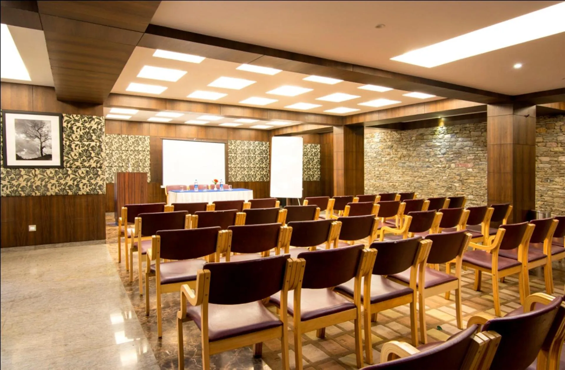 Seating area in Vikram Vintage Inn
