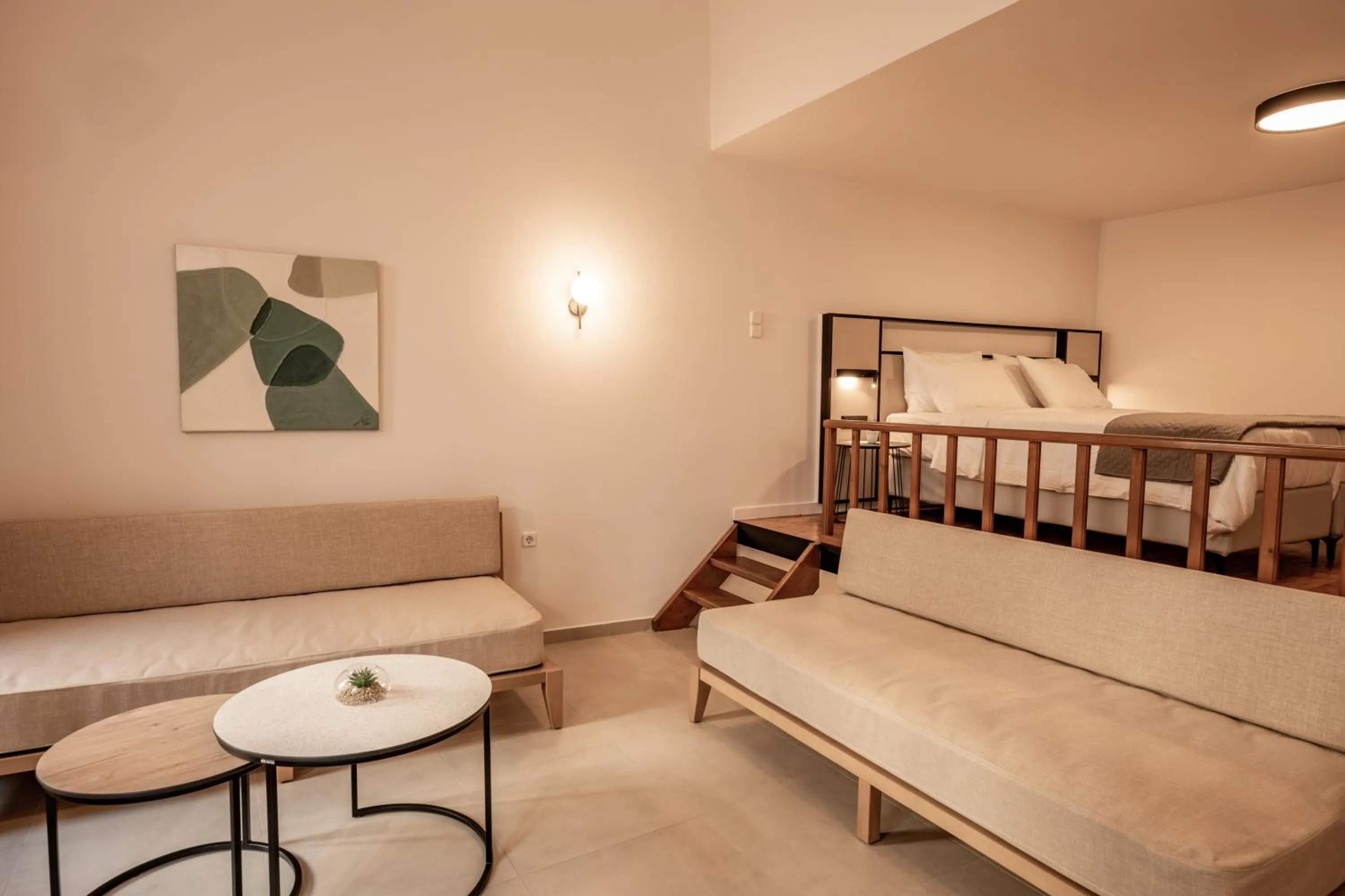 Seating area, Bed in Casa Veneta