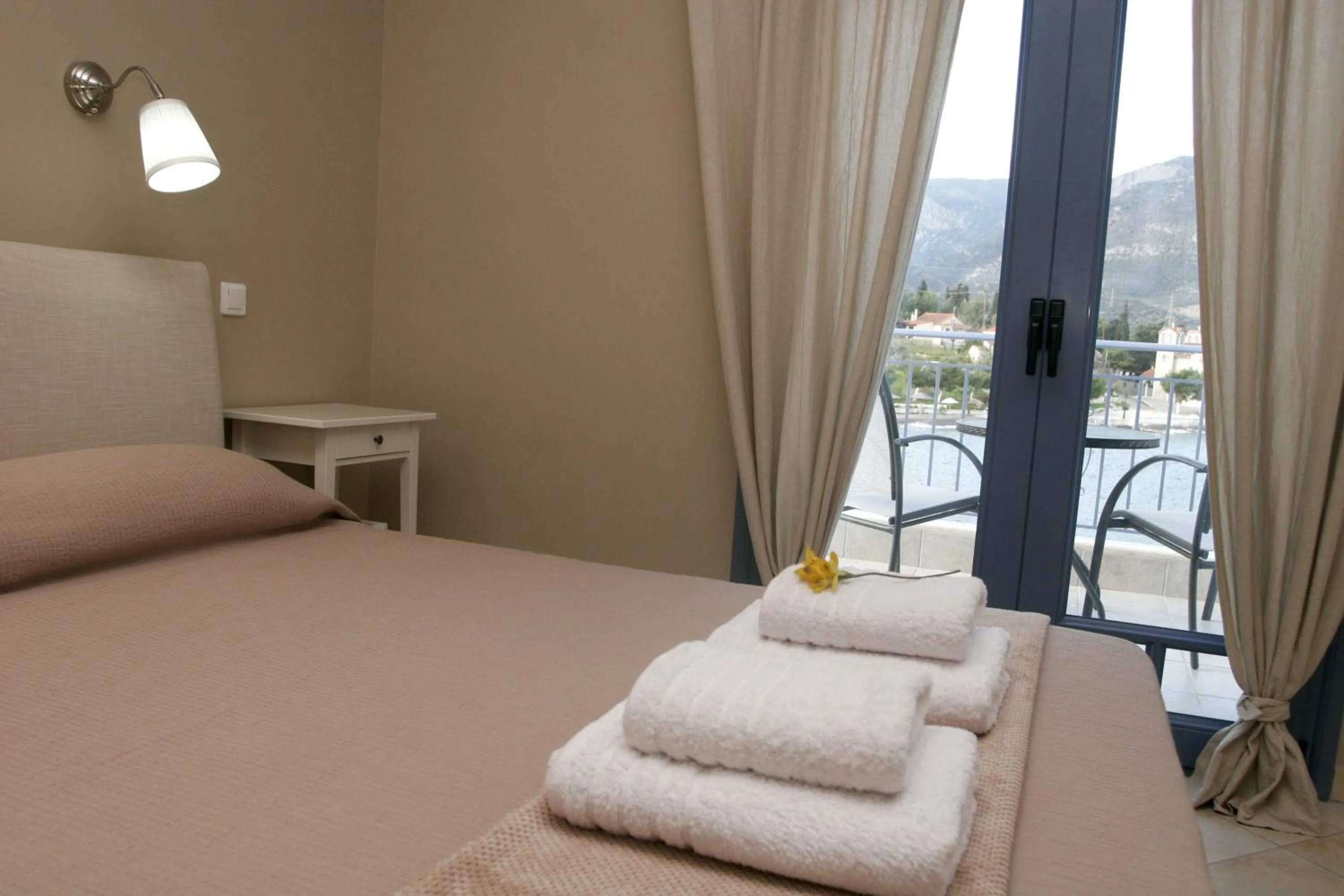 Bed in Boutique Hotel Iasmos