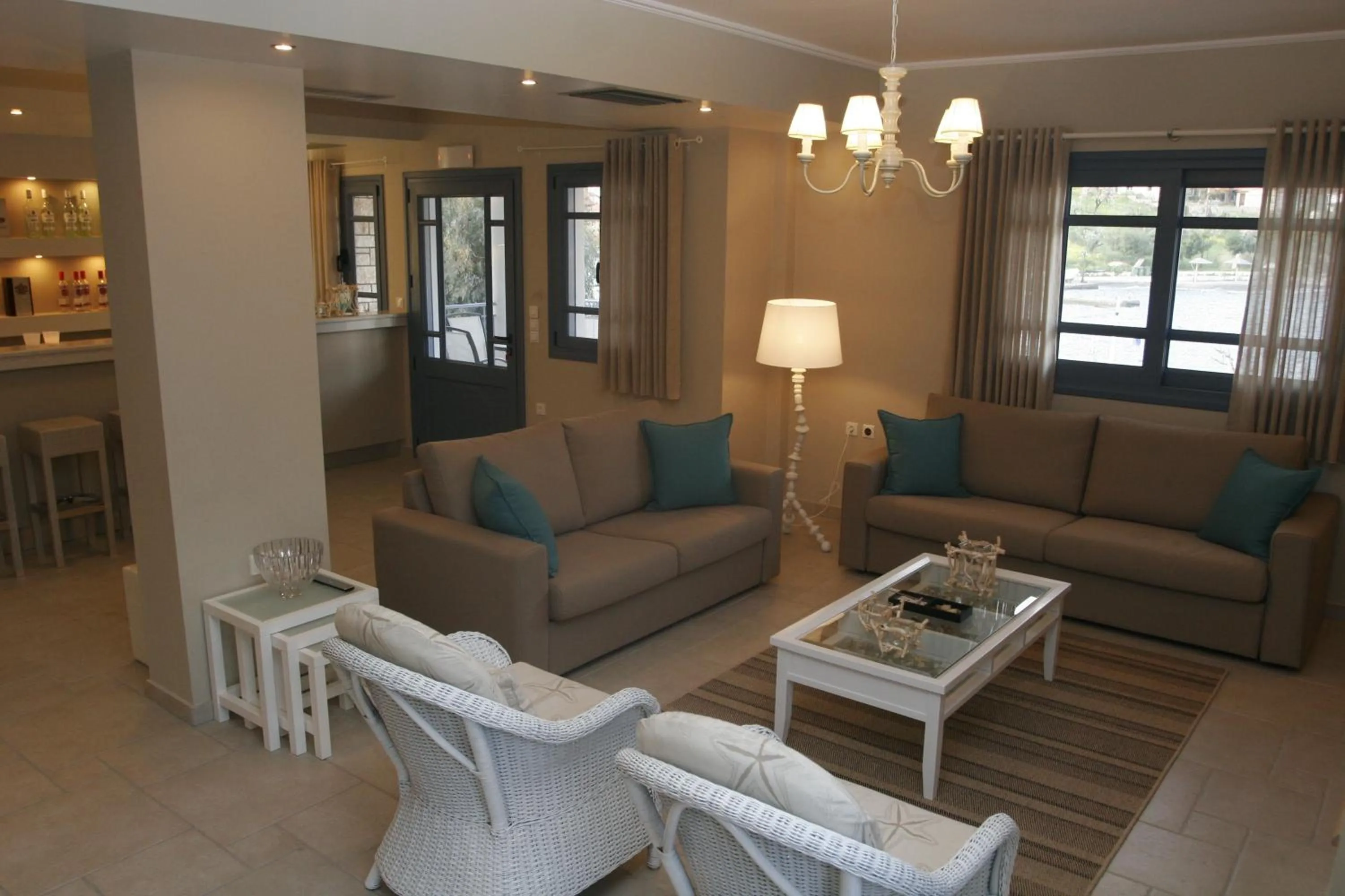 Living room in Boutique Hotel Iasmos