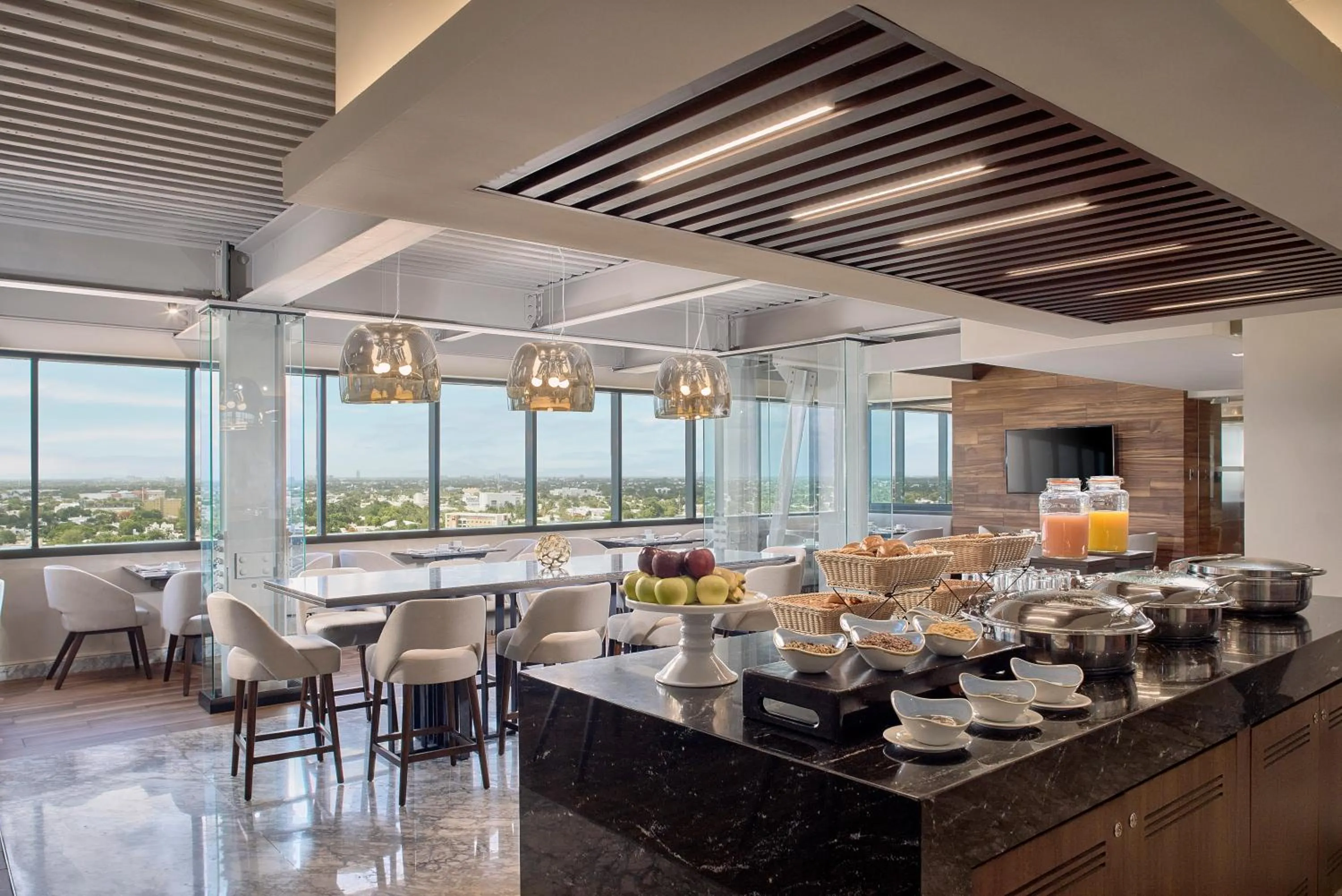 Continental breakfast in Hyatt Regency Merida