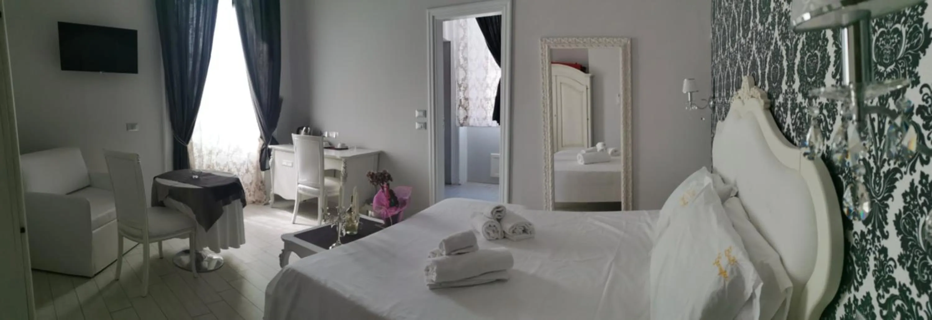 View (from property/room), Bed in b&b Giorgia