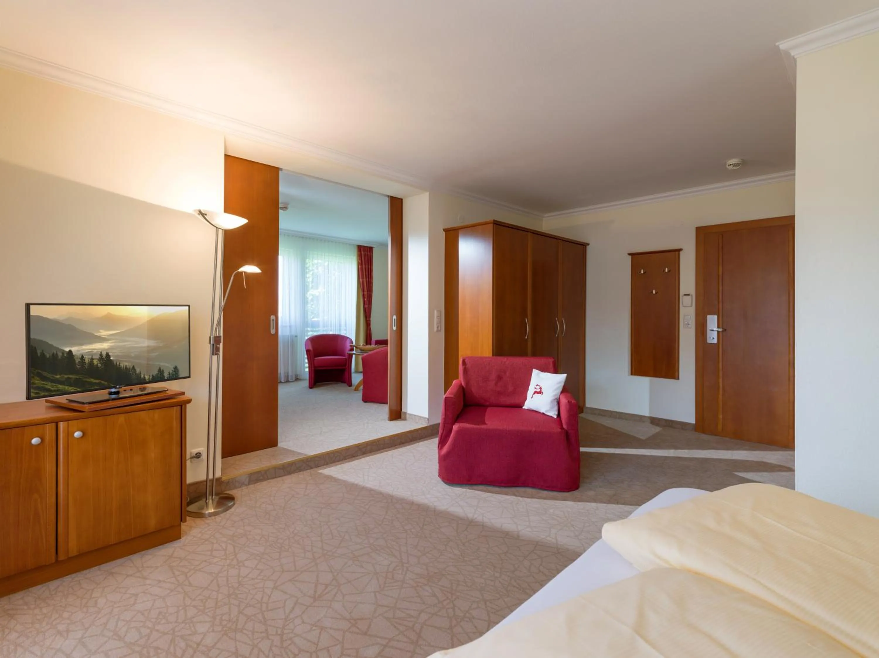 Photo of the whole room, Bed in Hotel Glockenstuhl