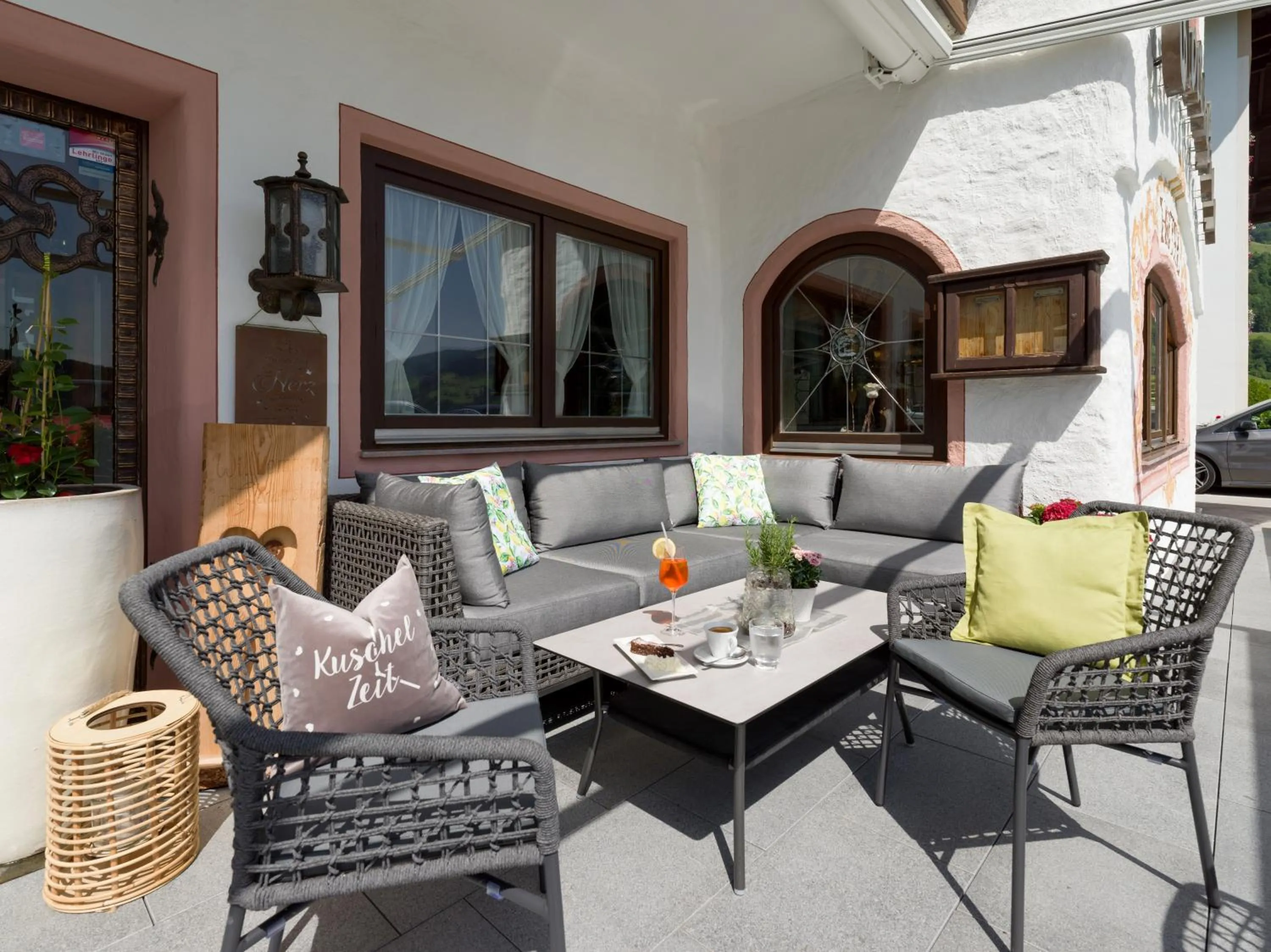 Balcony/Terrace in Hotel Glockenstuhl