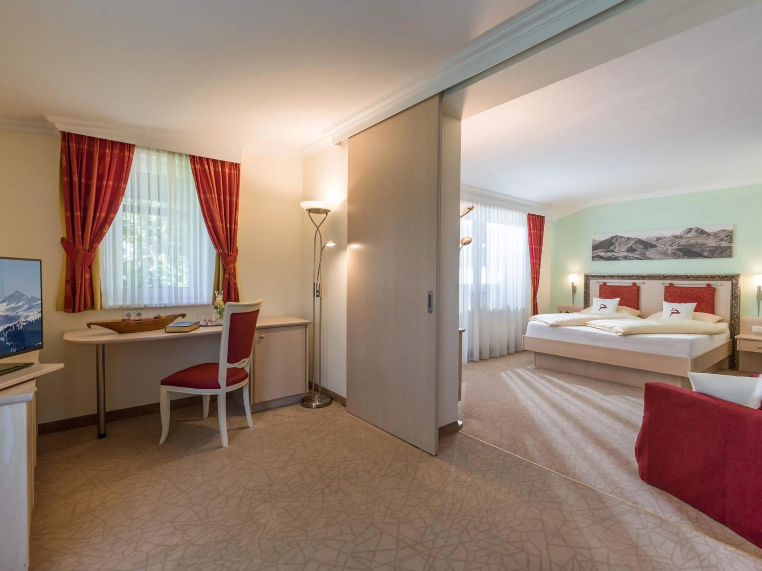 Photo of the whole room, Bed in Hotel Glockenstuhl